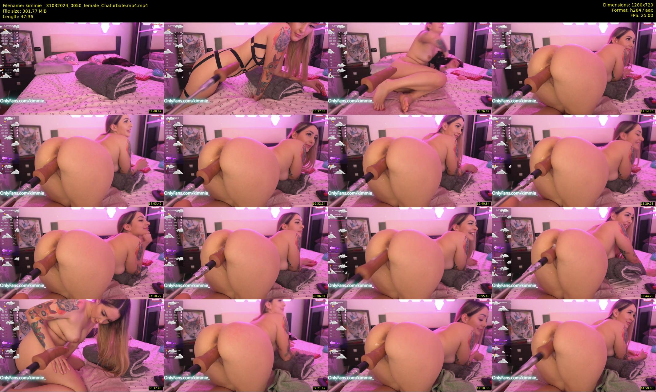 kimmie_ — 48 minute Chaturbate female cam show recording, 720p, Mar 31, 2024