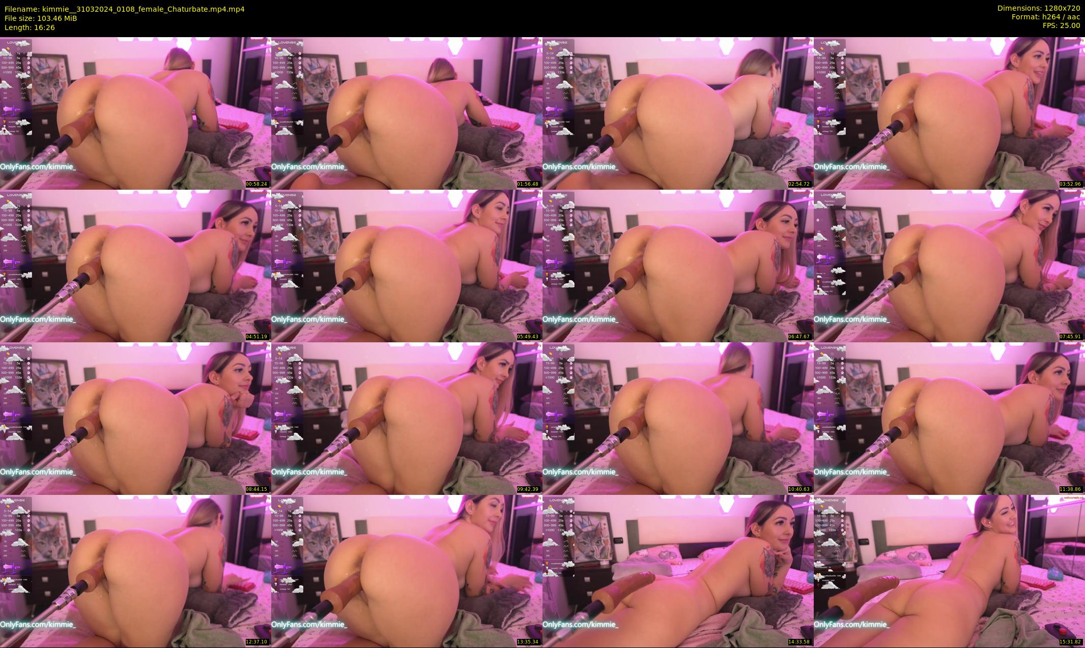 kimmie_ — 17 minute Chaturbate female cam show recording, 720p, Mar 31, 2024