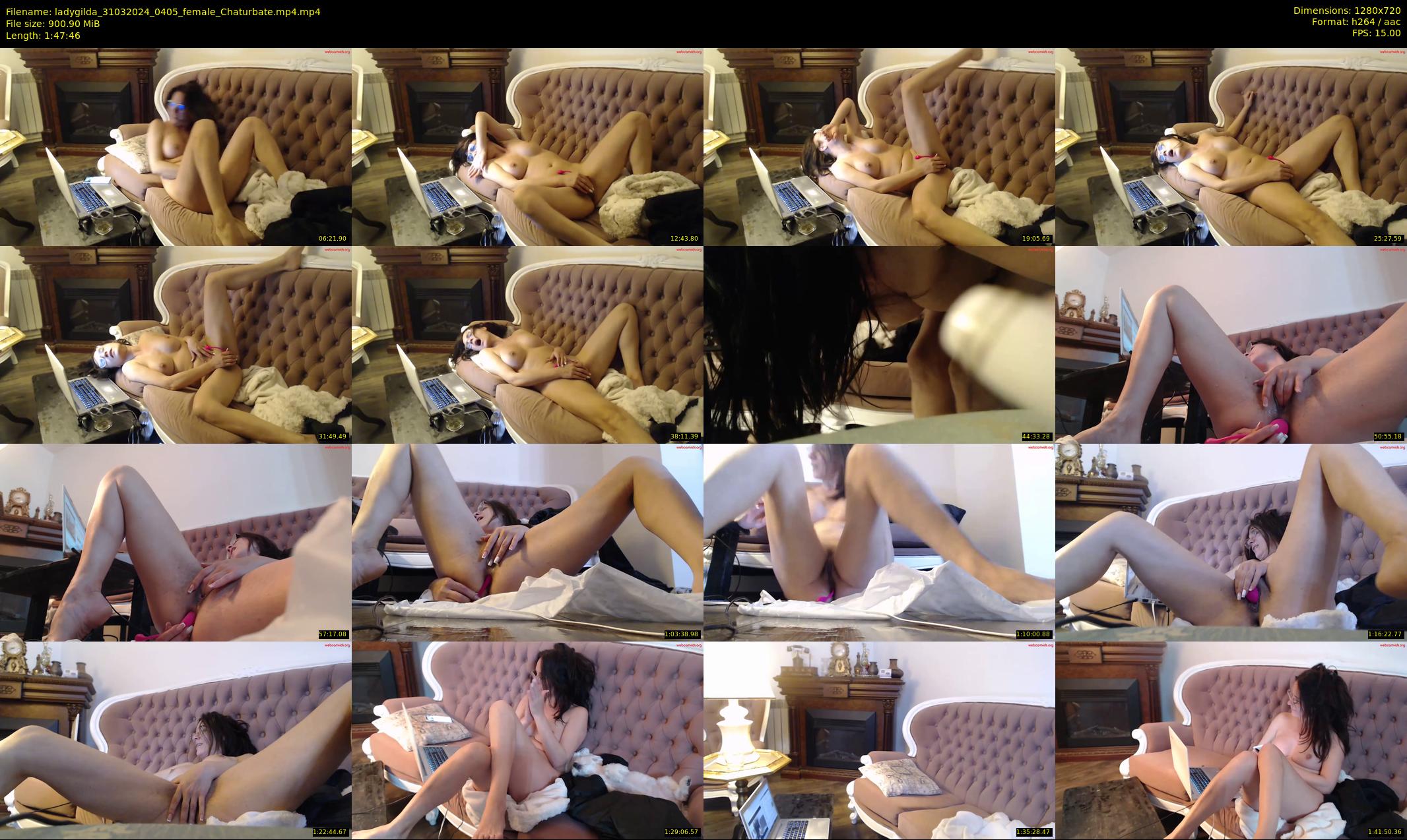 ladygilda — 108 minute Chaturbate female cam show recording, 720p, Mar 31, 2024