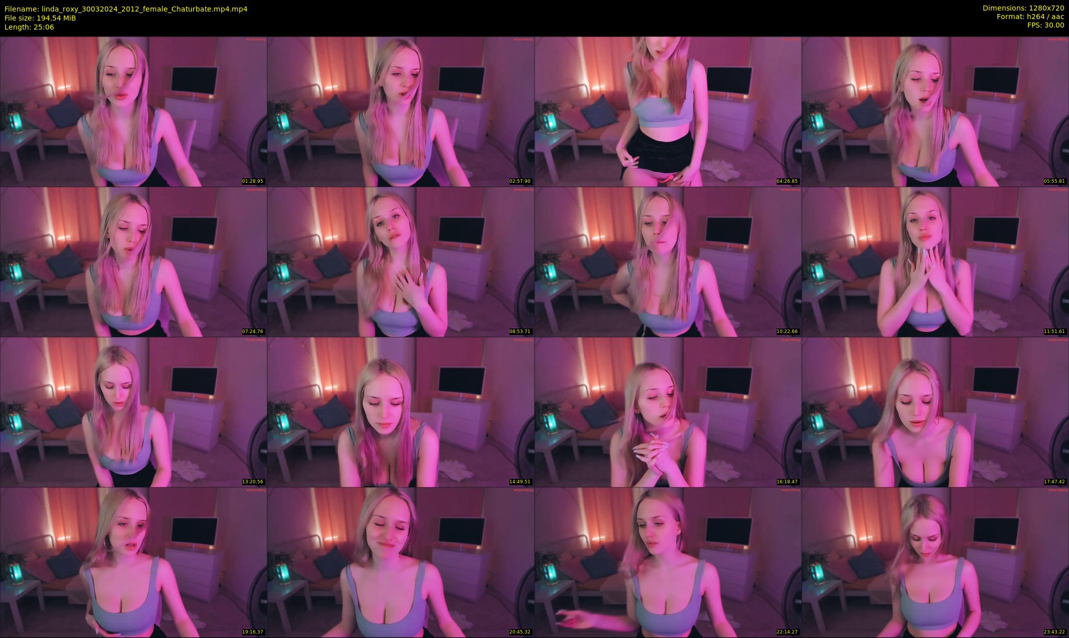 linda_roxy — 26 minute Chaturbate female cam show recording, 720p, Mar 30, 2024