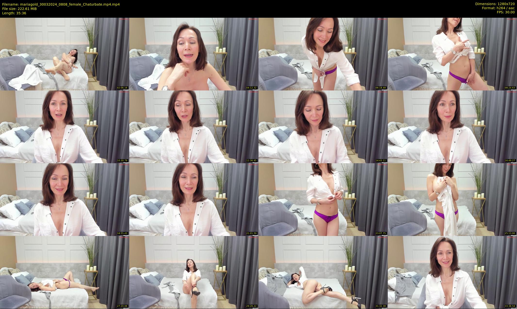 mariagold — 36 minute Chaturbate female cam show recording, 720p, Mar 30, 2024