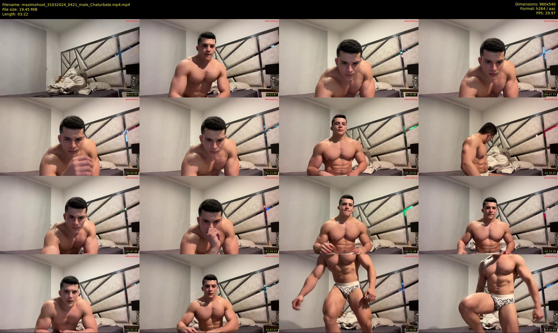 maximohoot — 4 minute Chaturbate male cam show recording, 480p, Mar 31, 2024