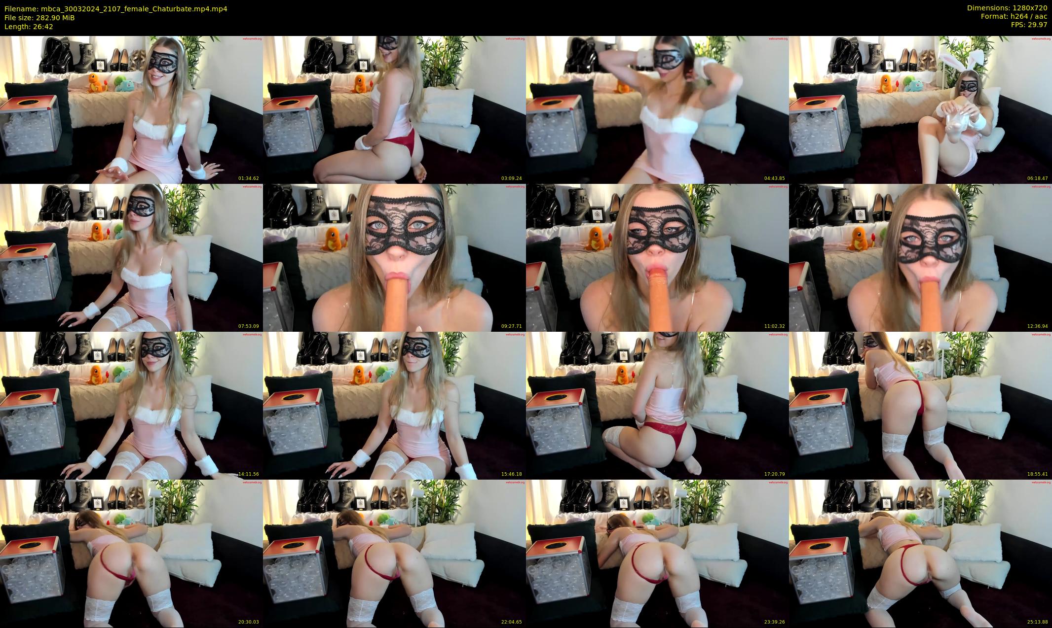 mbca — 27 minute Chaturbate couple cam show recording, 720p, Mar 30, 2024