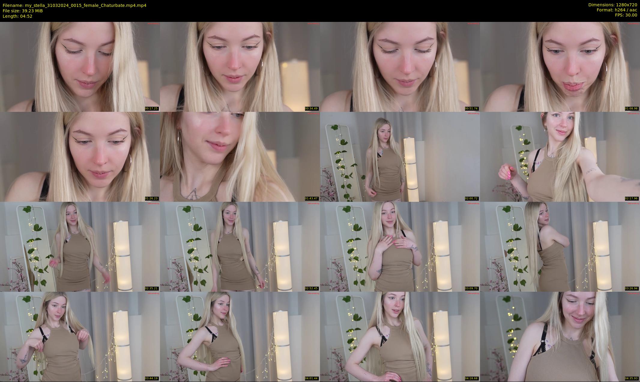 my_stella — 5 minute Chaturbate female cam show recording, 720p, Mar 31, 2024