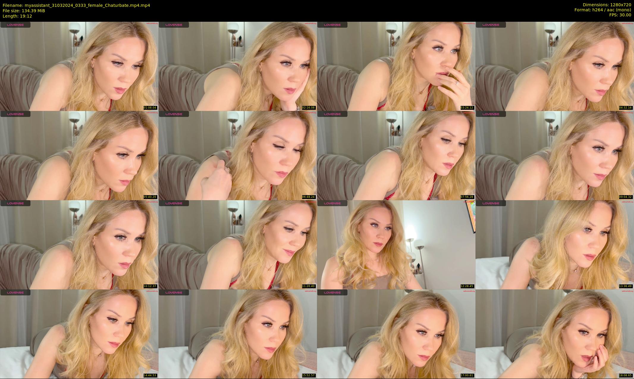 myassistant — 20 minute Chaturbate female cam show recording, 720p, Mar 31, 2024