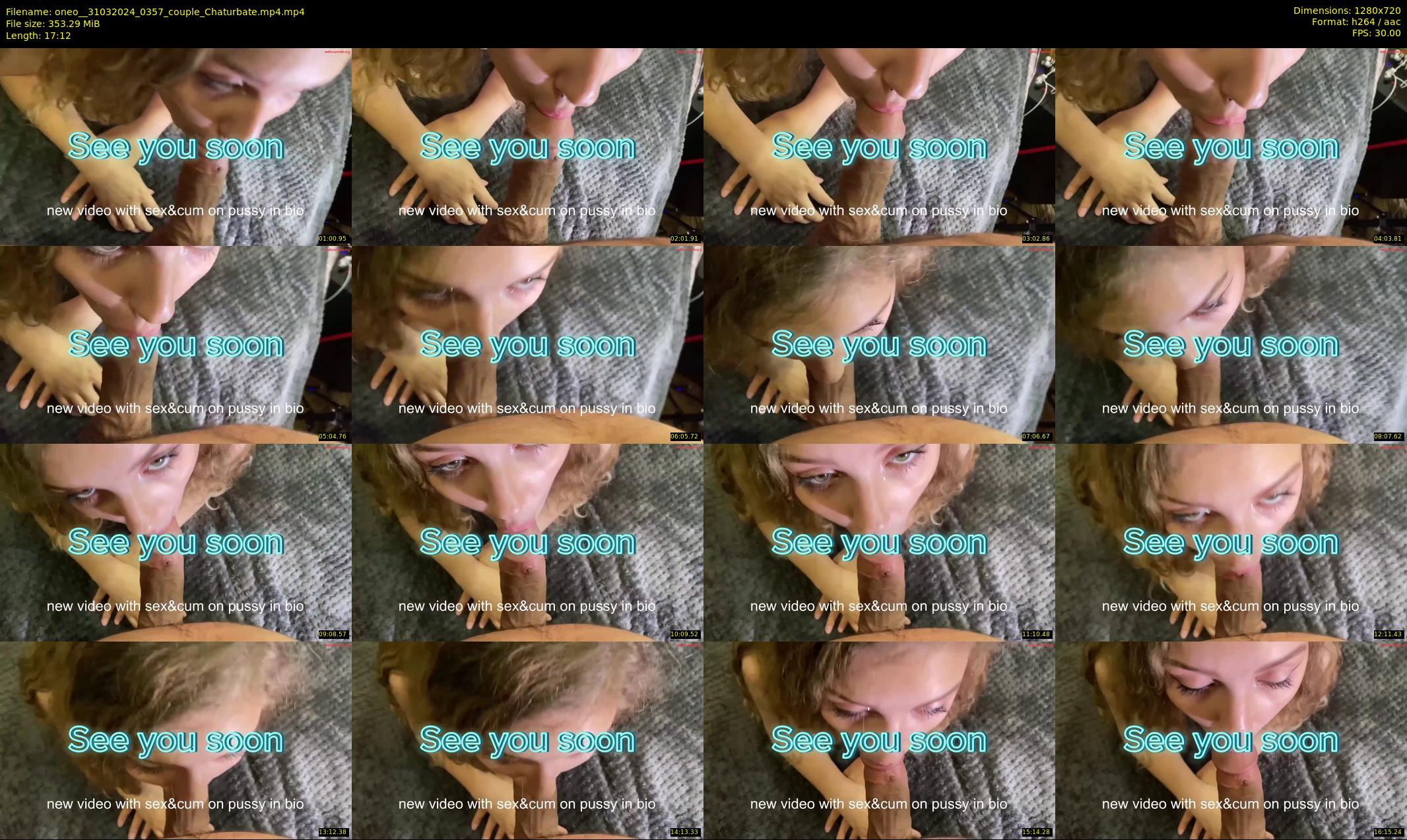oneo_ — 18 minute Chaturbate couple cam show recording, 720p, Mar 31, 2024