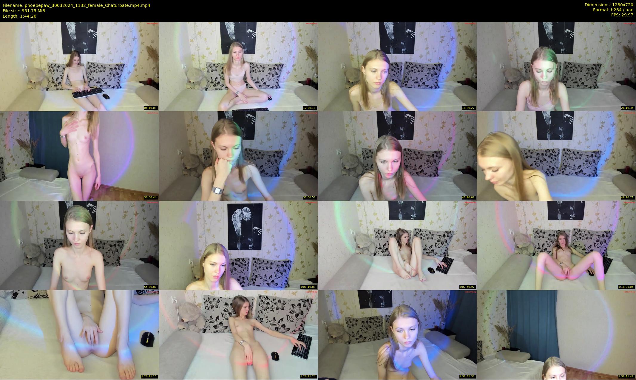 phoebepaw — 105 minute Chaturbate female cam show recording, 720p, Mar 30, 2024