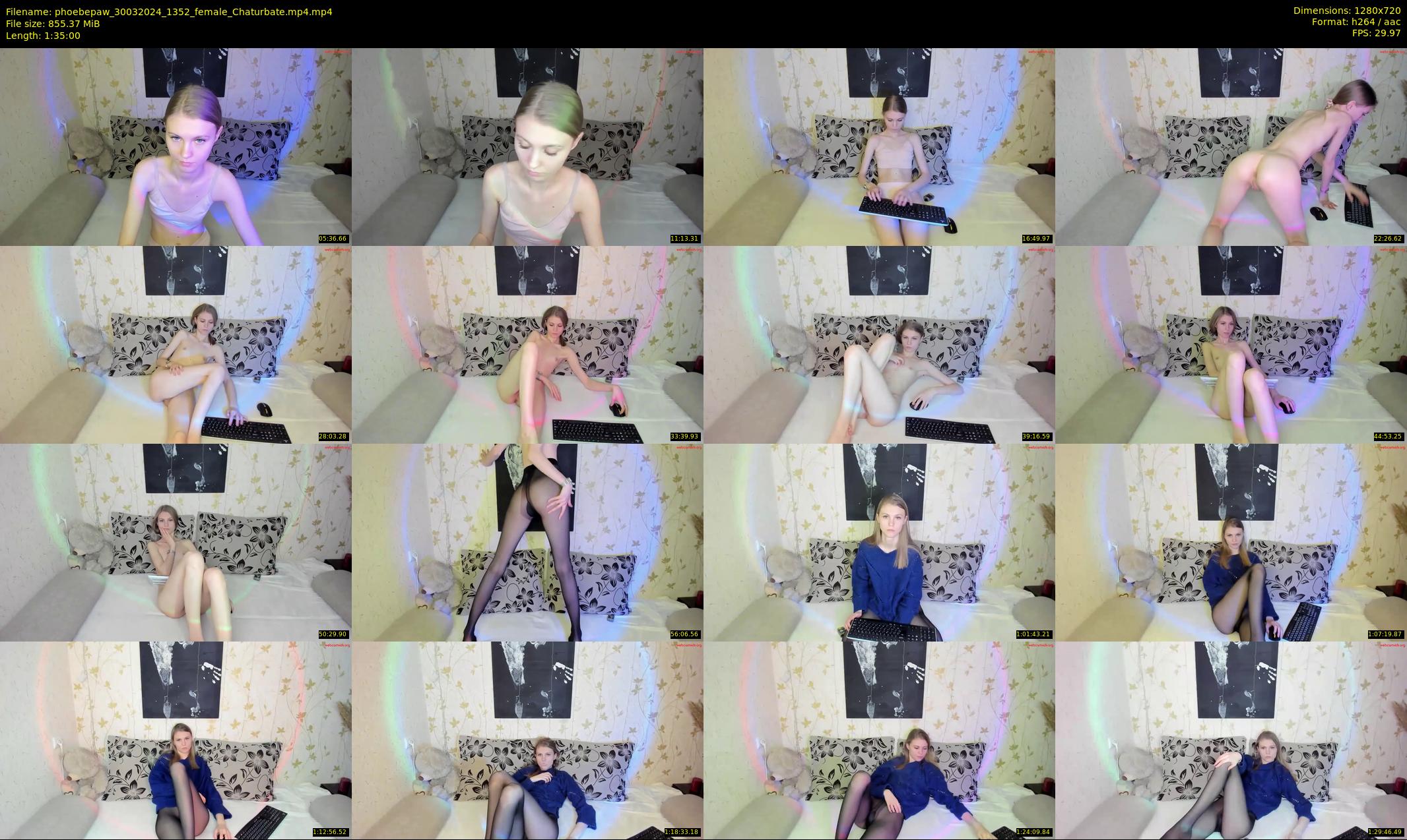 phoebepaw — 95 minute Chaturbate female cam show recording, 720p, Mar 30, 2024