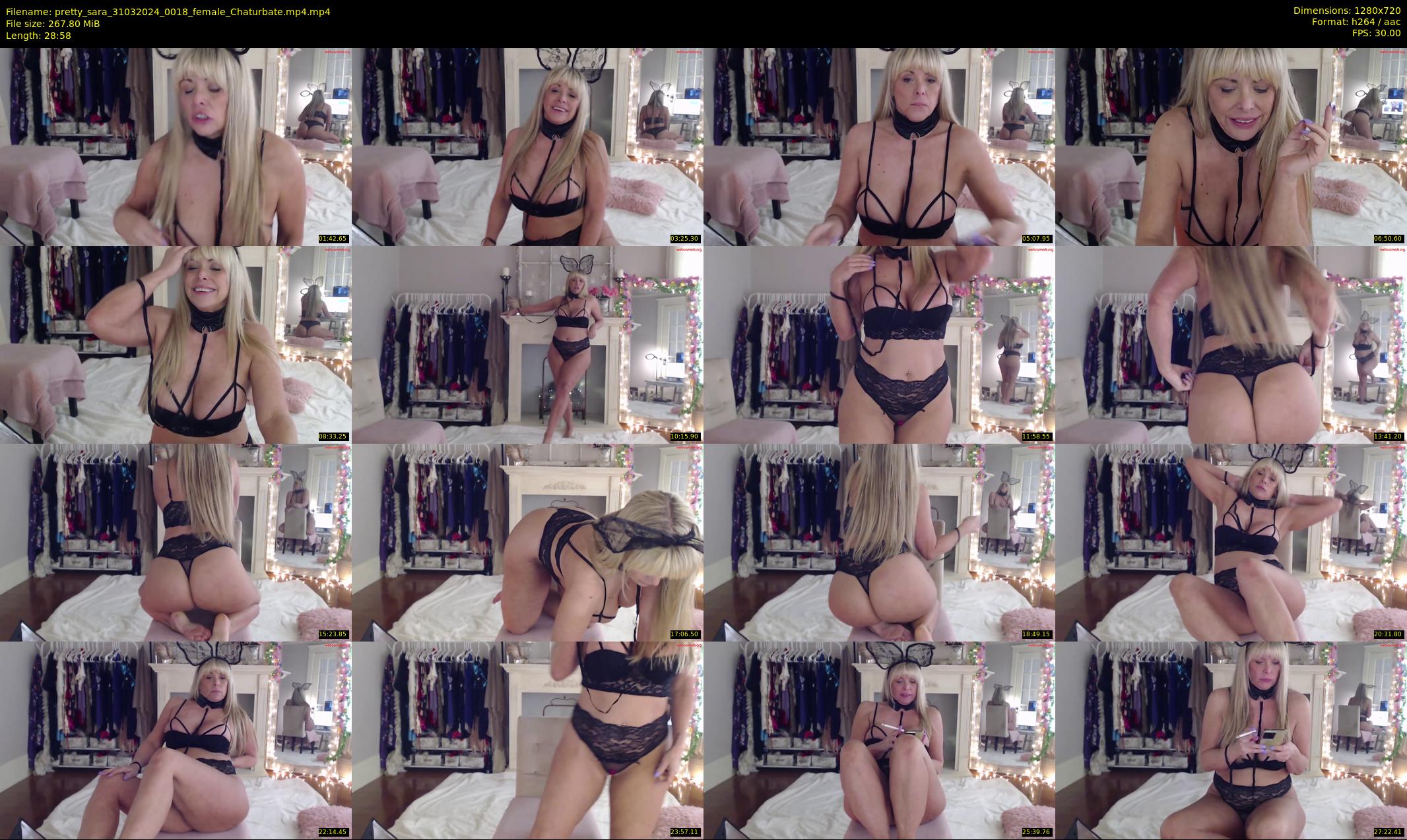pretty_sara — 29 minute Chaturbate female cam show recording, 720p, Mar 31, 2024