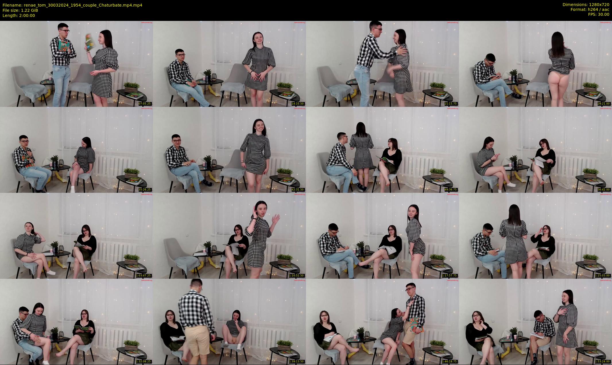 renae_tom — 120 minute Chaturbate couple cam show recording, 720p, Mar 30, 2024