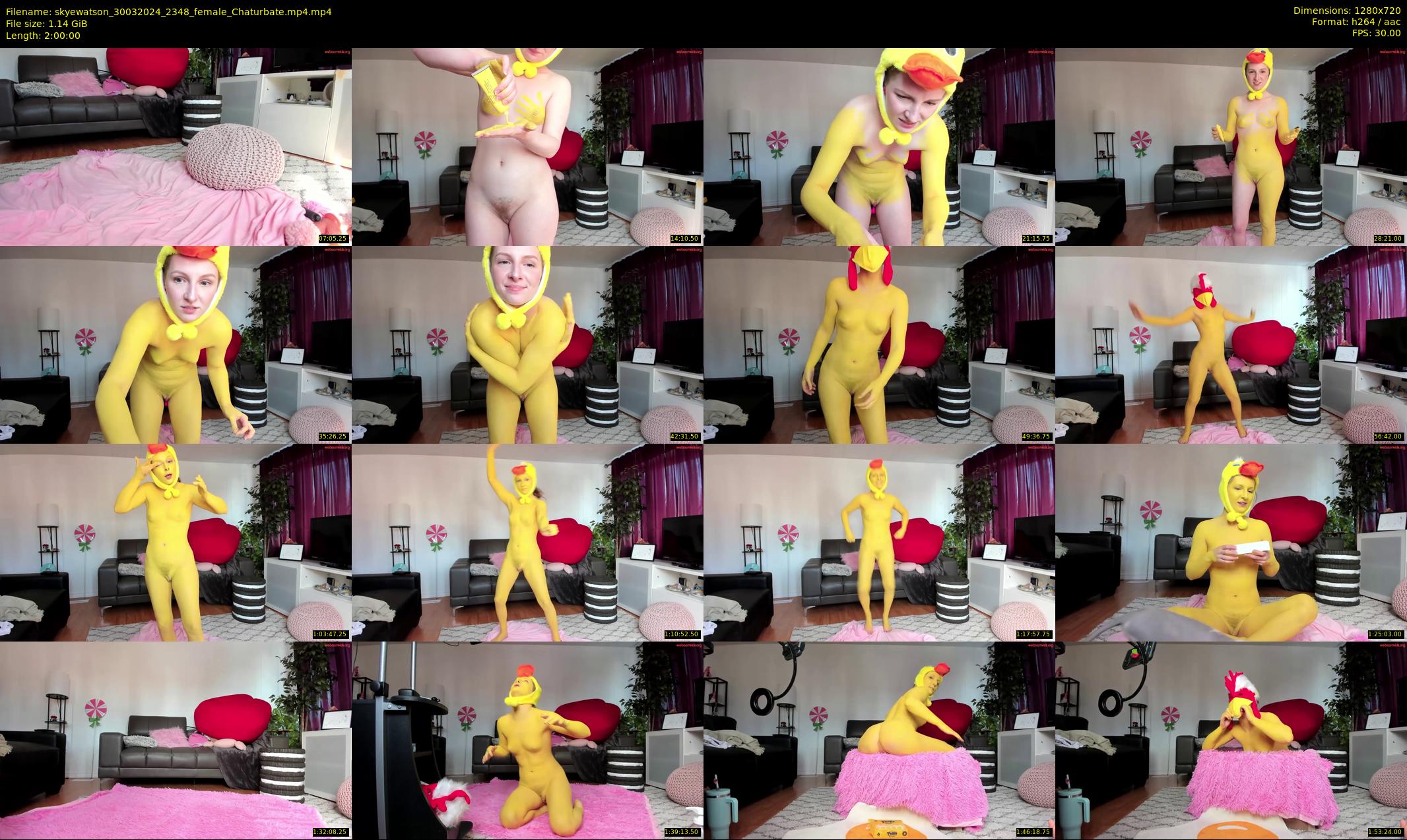 skyewatson — 120 minute Chaturbate female cam show recording, 720p, Mar 30, 2024