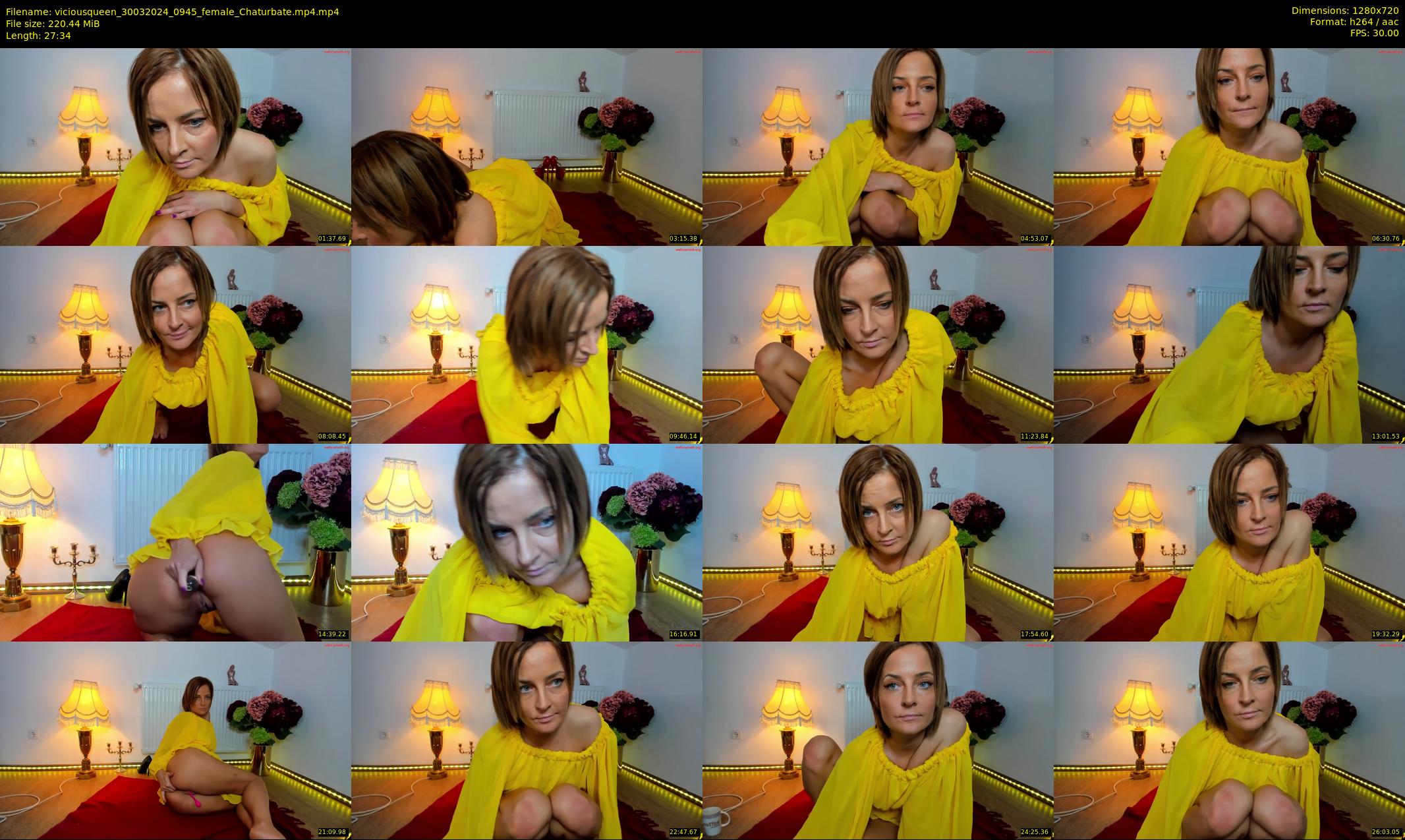 viciousqueen — 28 minute Chaturbate female cam show recording, 720p, Mar 30, 2024