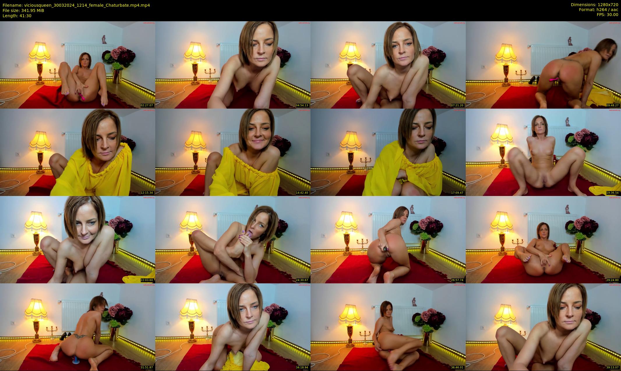 viciousqueen — 42 minute Chaturbate female cam show recording, 720p, Mar 30, 2024