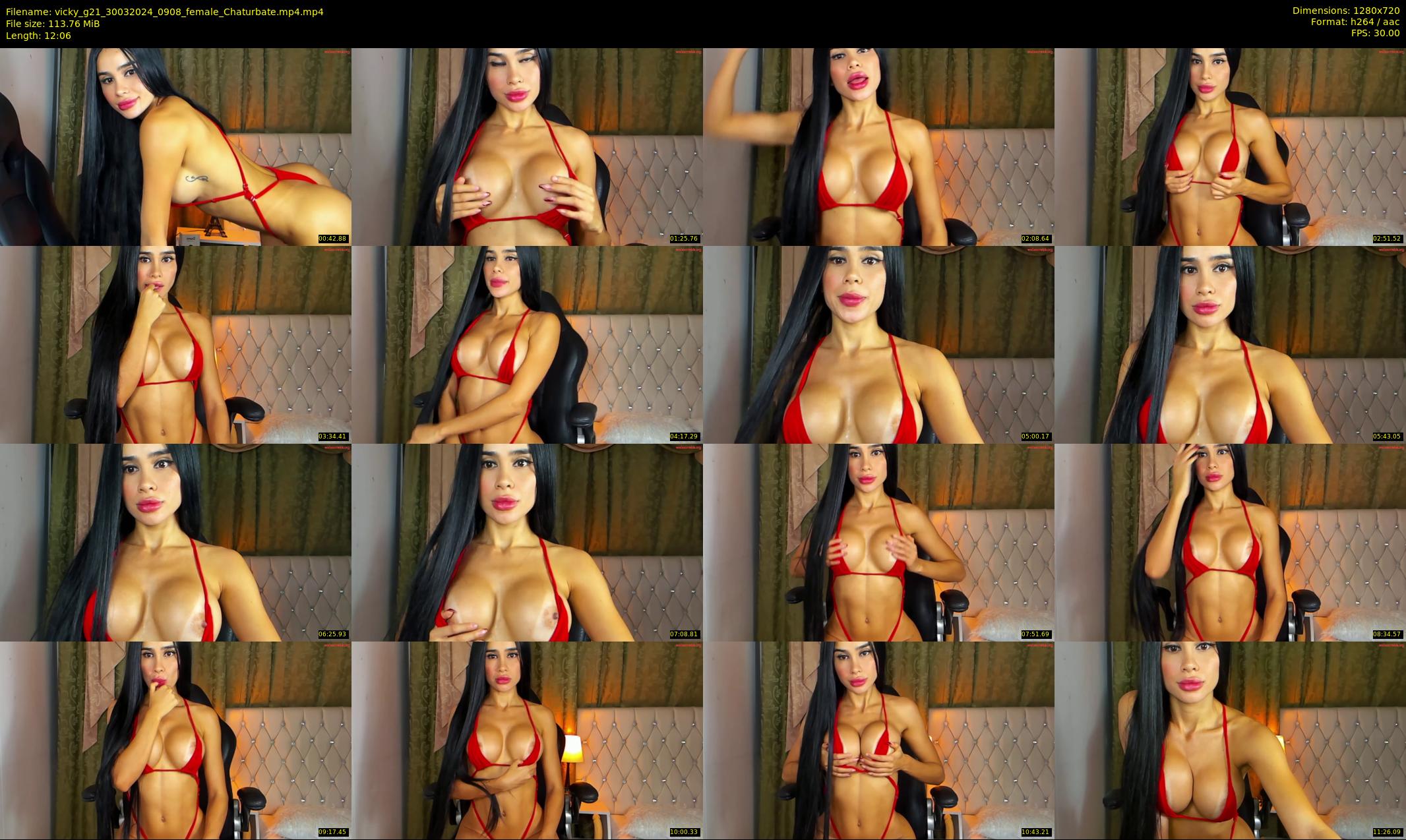 vicky_g21 — 13 minute Chaturbate female cam show recording, 720p, Mar 30, 2024