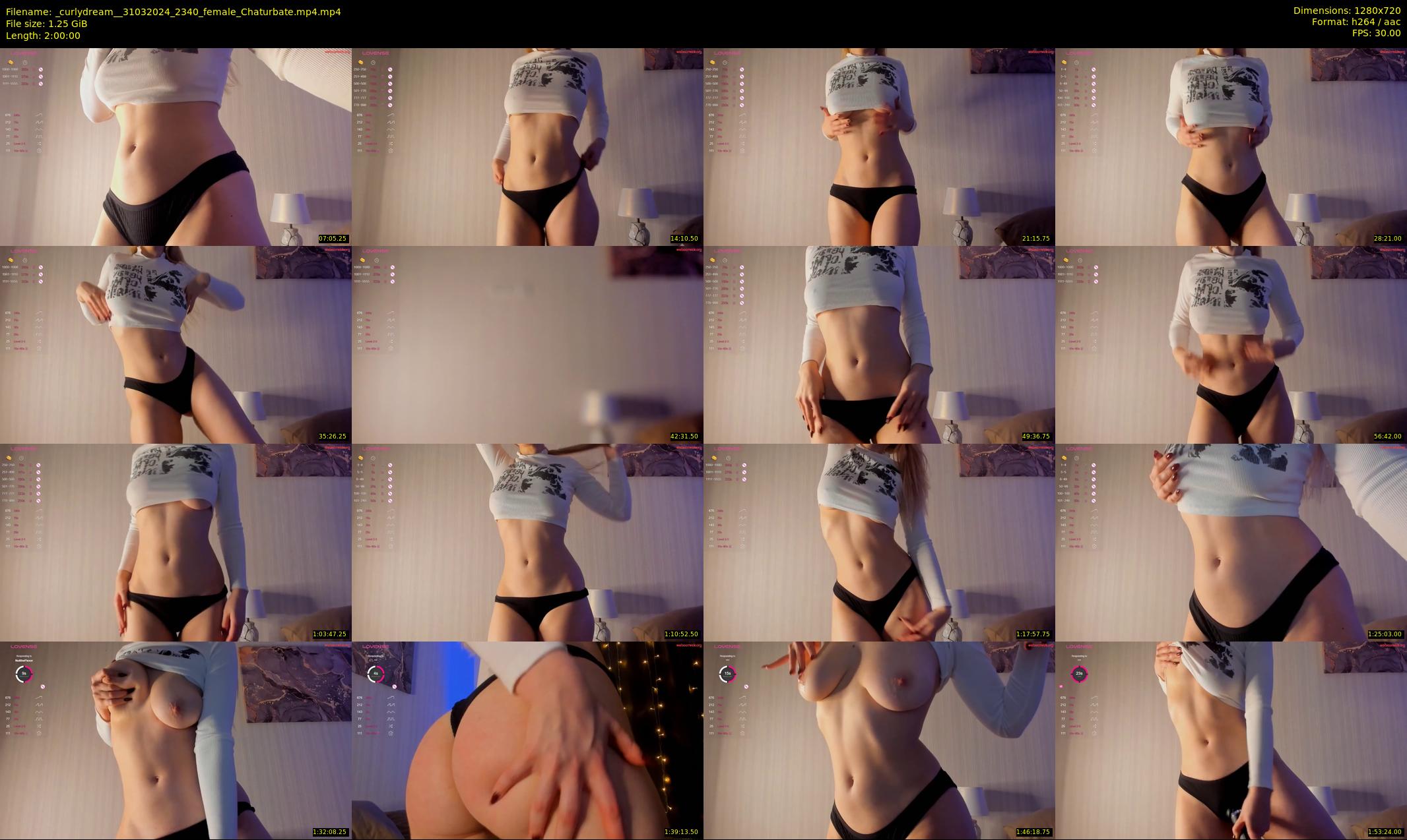 _curlydream_ — 120 minute Chaturbate female cam show recording, 720p, Mar 31, 2024
