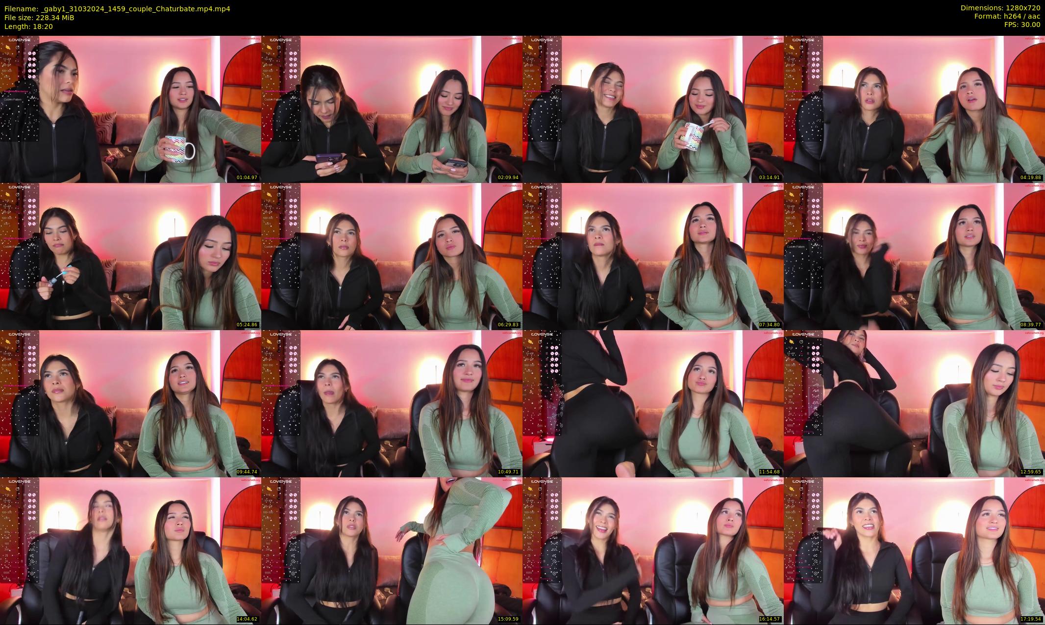 _gaby1 — 19 minute Chaturbate female cam show recording, 720p, Mar 31, 2024
