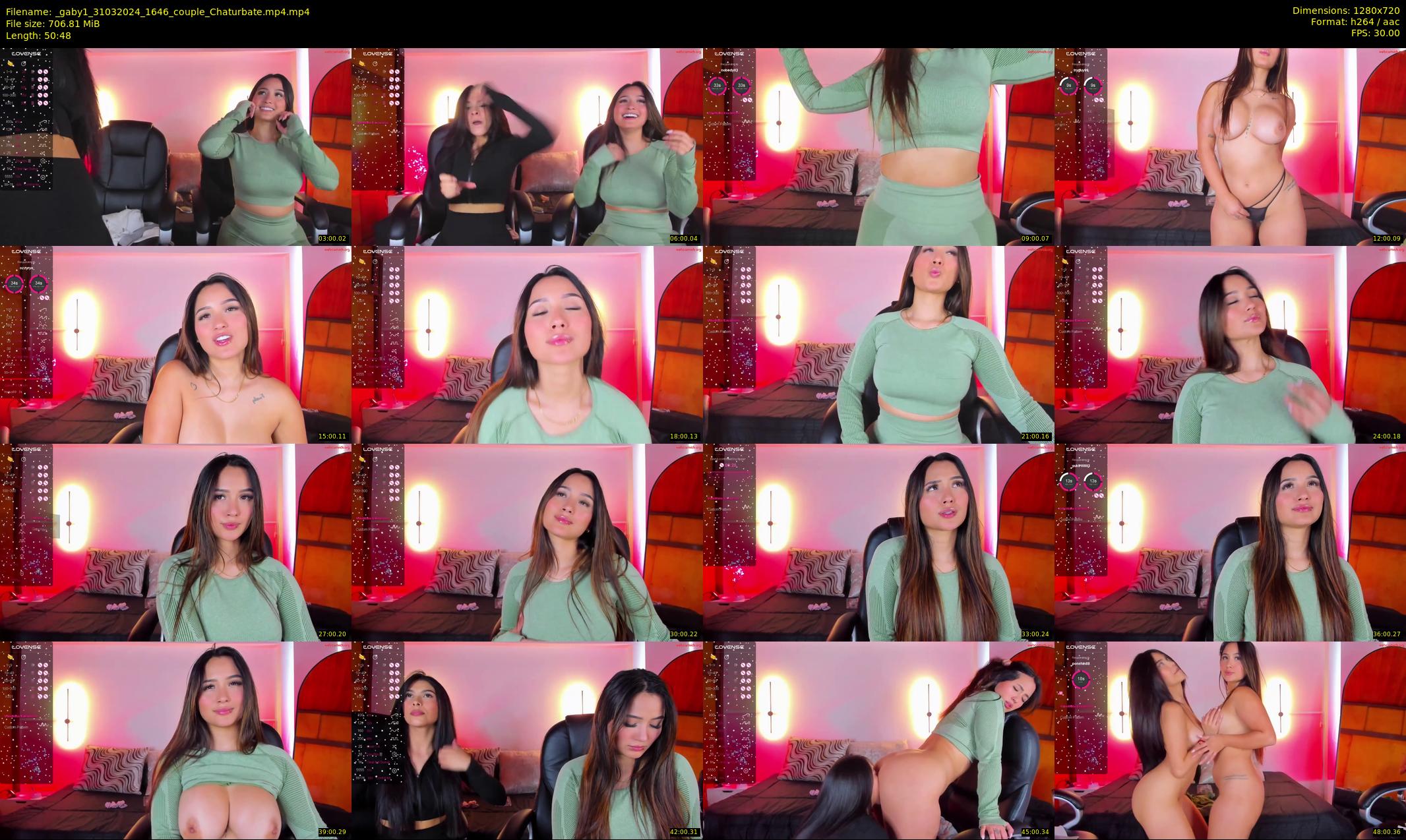 _gaby1 — 51 minute Chaturbate female cam show recording, 720p, Mar 31, 2024