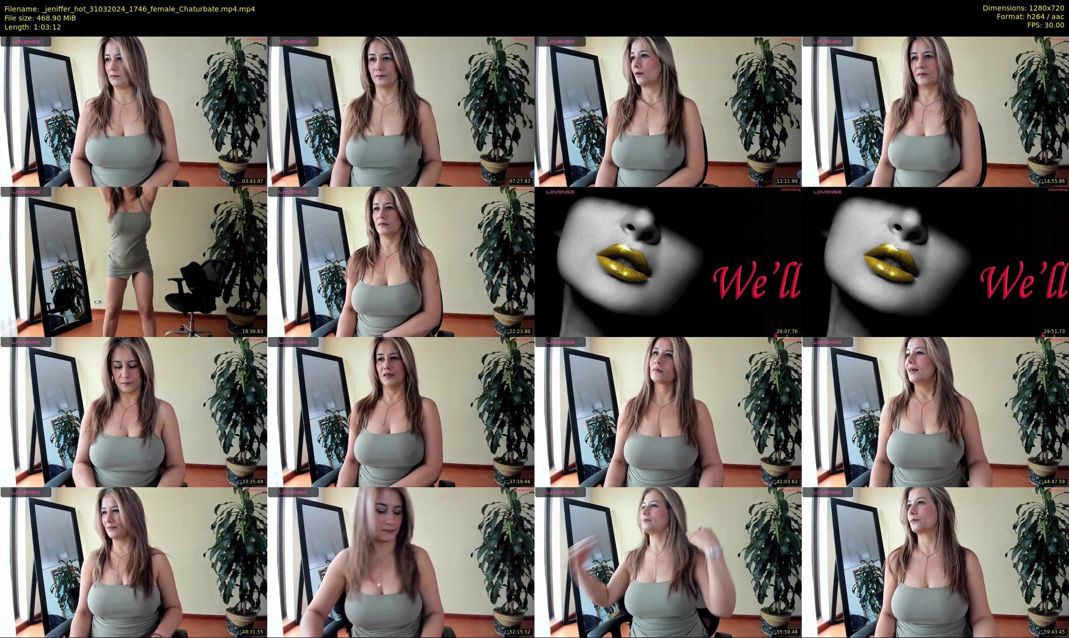 _jeniffer_hot — 64 minute Chaturbate female cam show recording, 720p, Mar 31, 2024