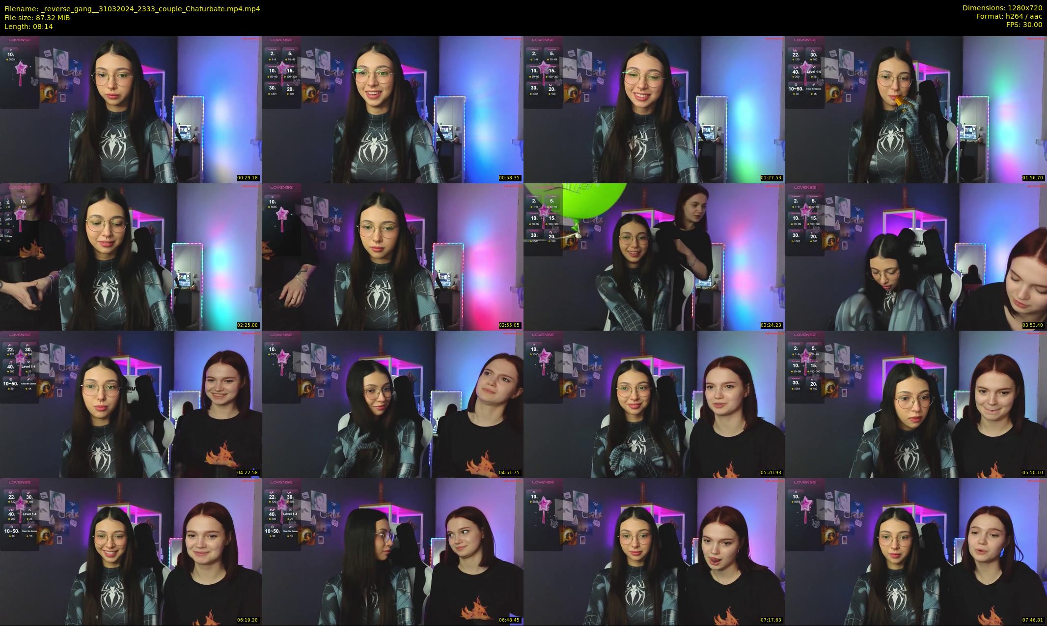 _reverse_gang_ — 9 minute Chaturbate couple cam show recording, 720p, Mar 31, 2024