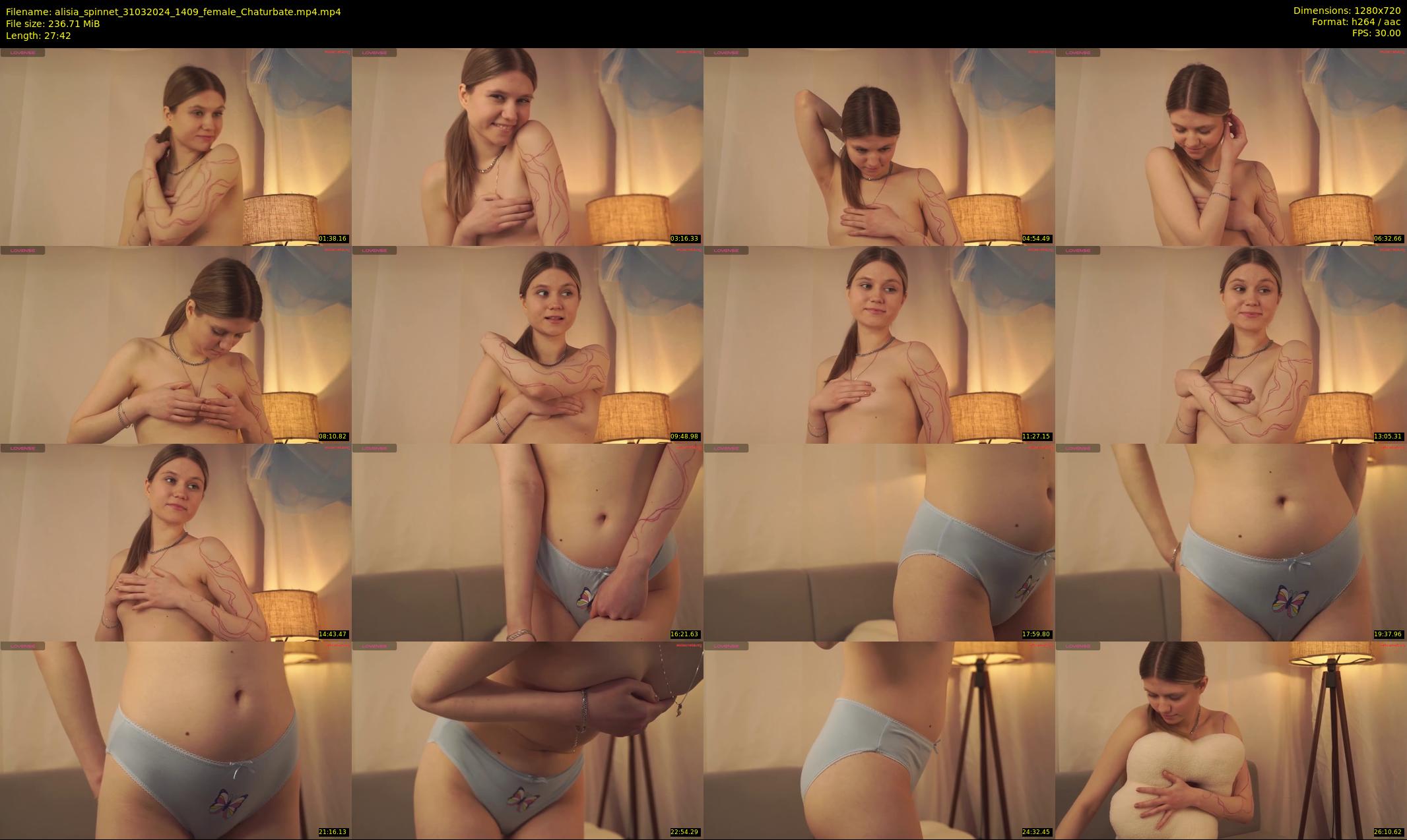 alisia_spinnet — 28 minute Chaturbate female cam show recording, 720p, Mar 31, 2024