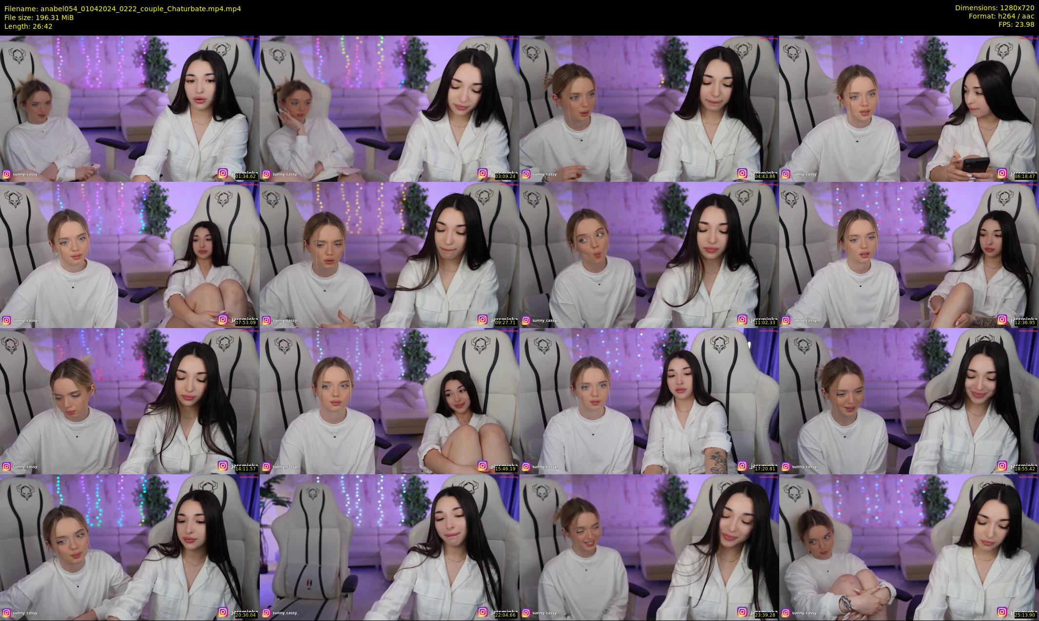 anabel054 — 27 minute Chaturbate female cam show recording, 720p, Apr 1, 2024