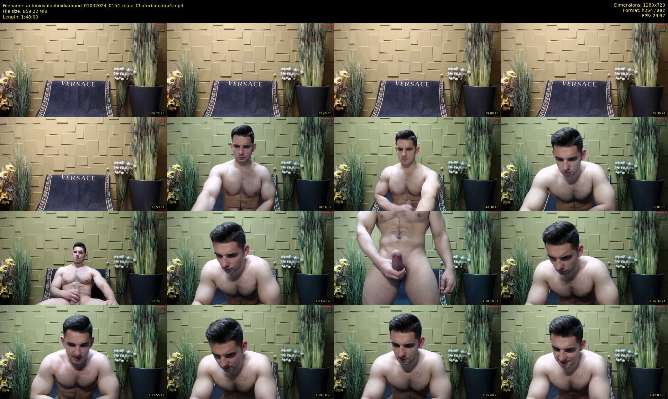 antoniovalentinidiamond — 108 minute Chaturbate male cam show recording, 720p, Apr 1, 2024