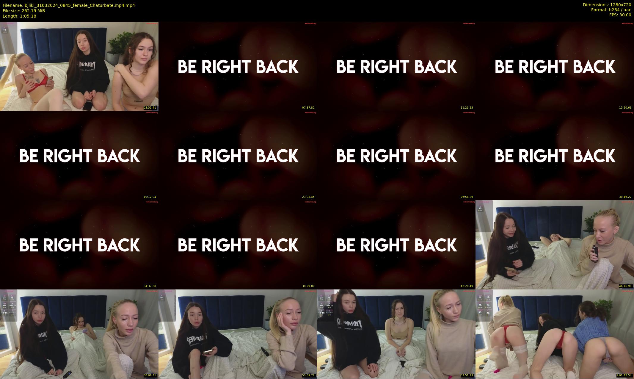 bjliki — 66 minute Chaturbate couple cam show recording, 720p, Mar 31, 2024