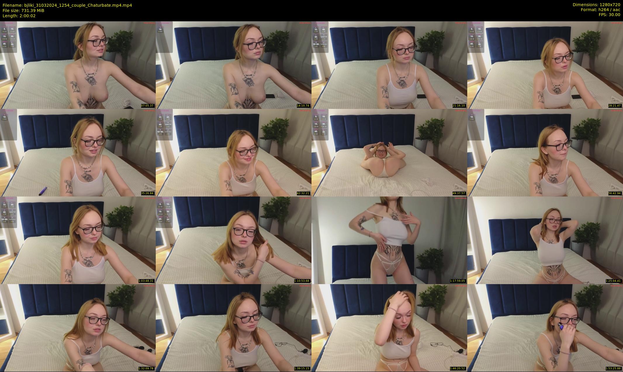 bjliki — 121 minute Chaturbate couple cam show recording, 720p, Mar 31, 2024