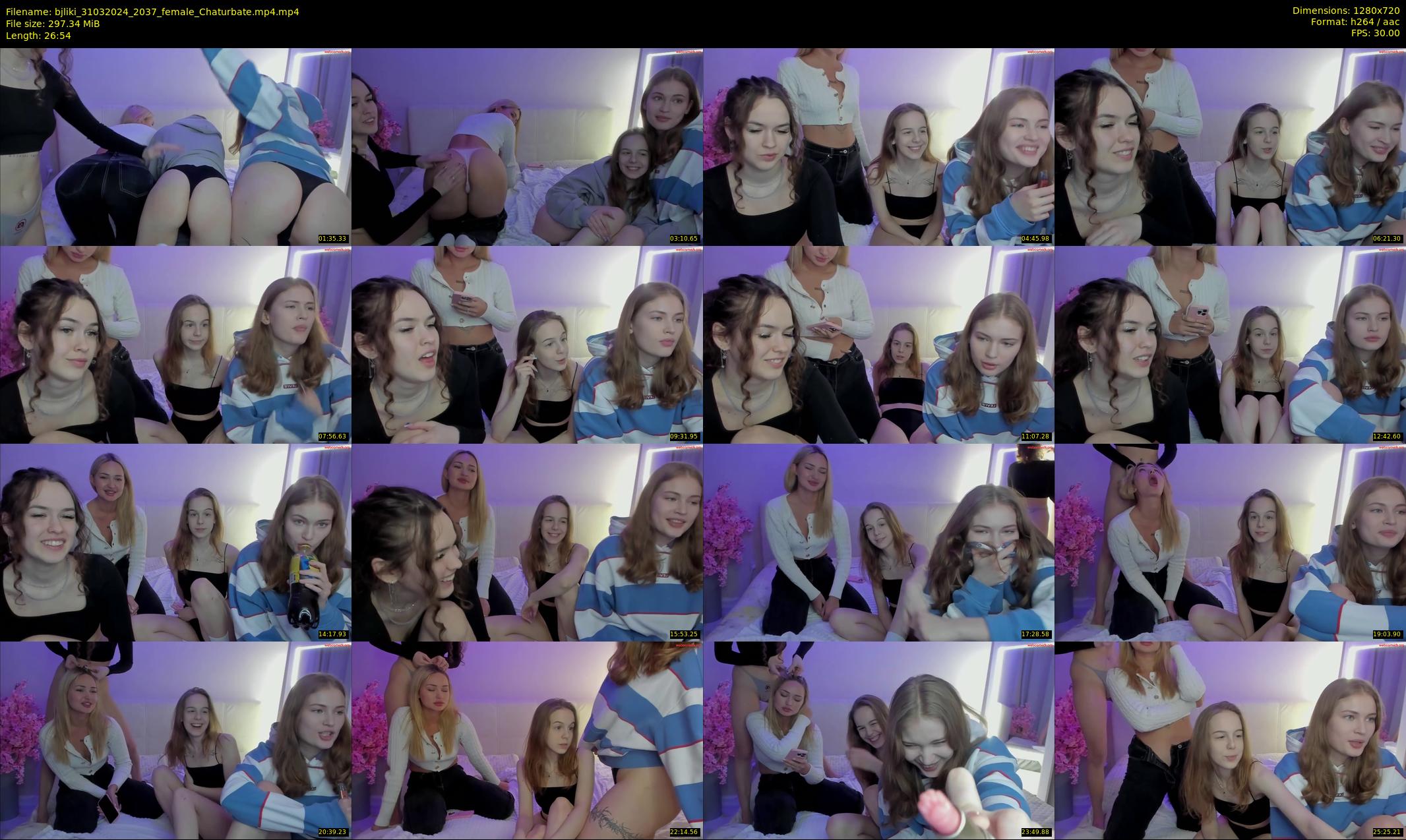 bjliki — 27 minute Chaturbate couple cam show recording, 720p, Mar 31, 2024