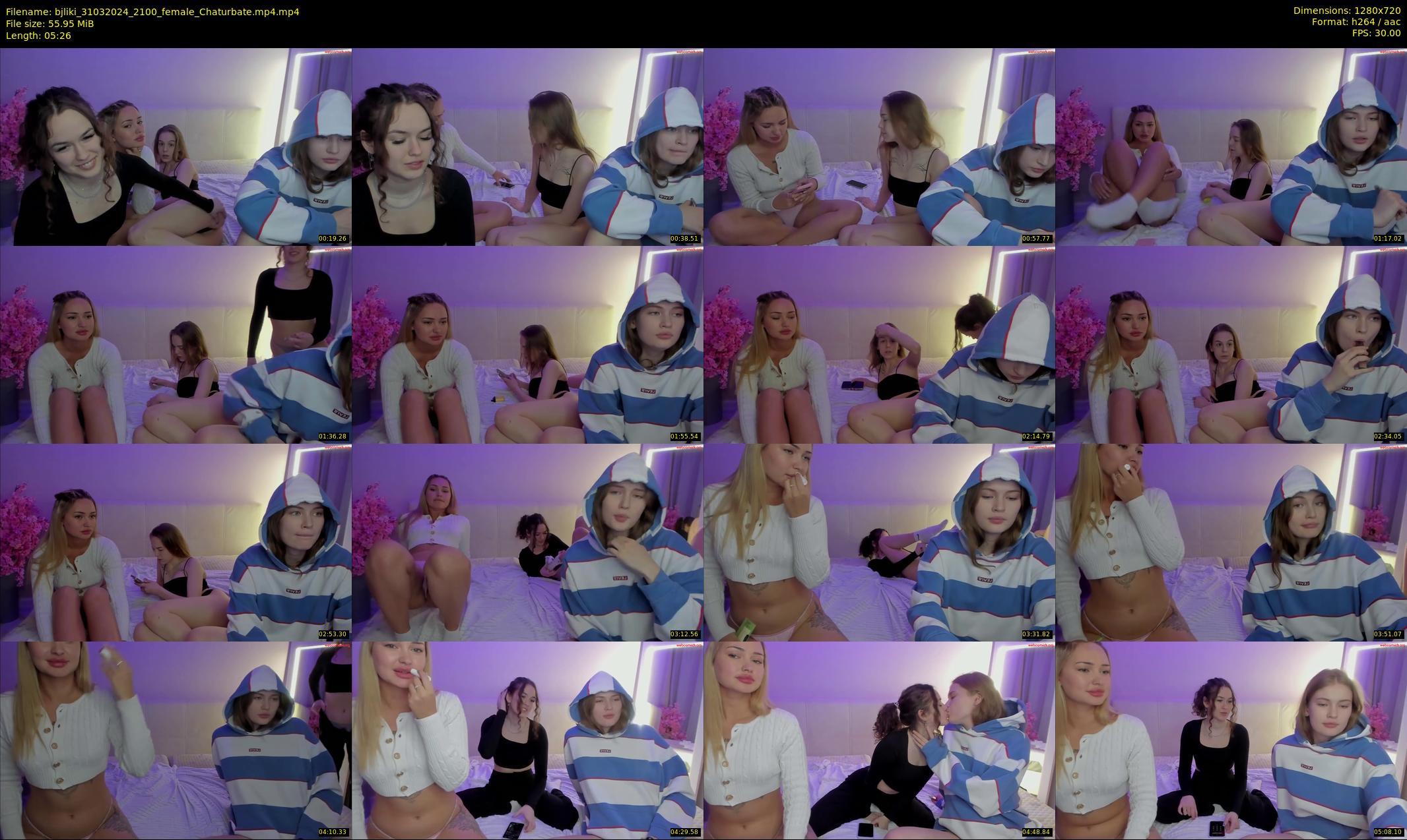 bjliki — 6 minute Chaturbate couple cam show recording, 720p, Mar 31, 2024