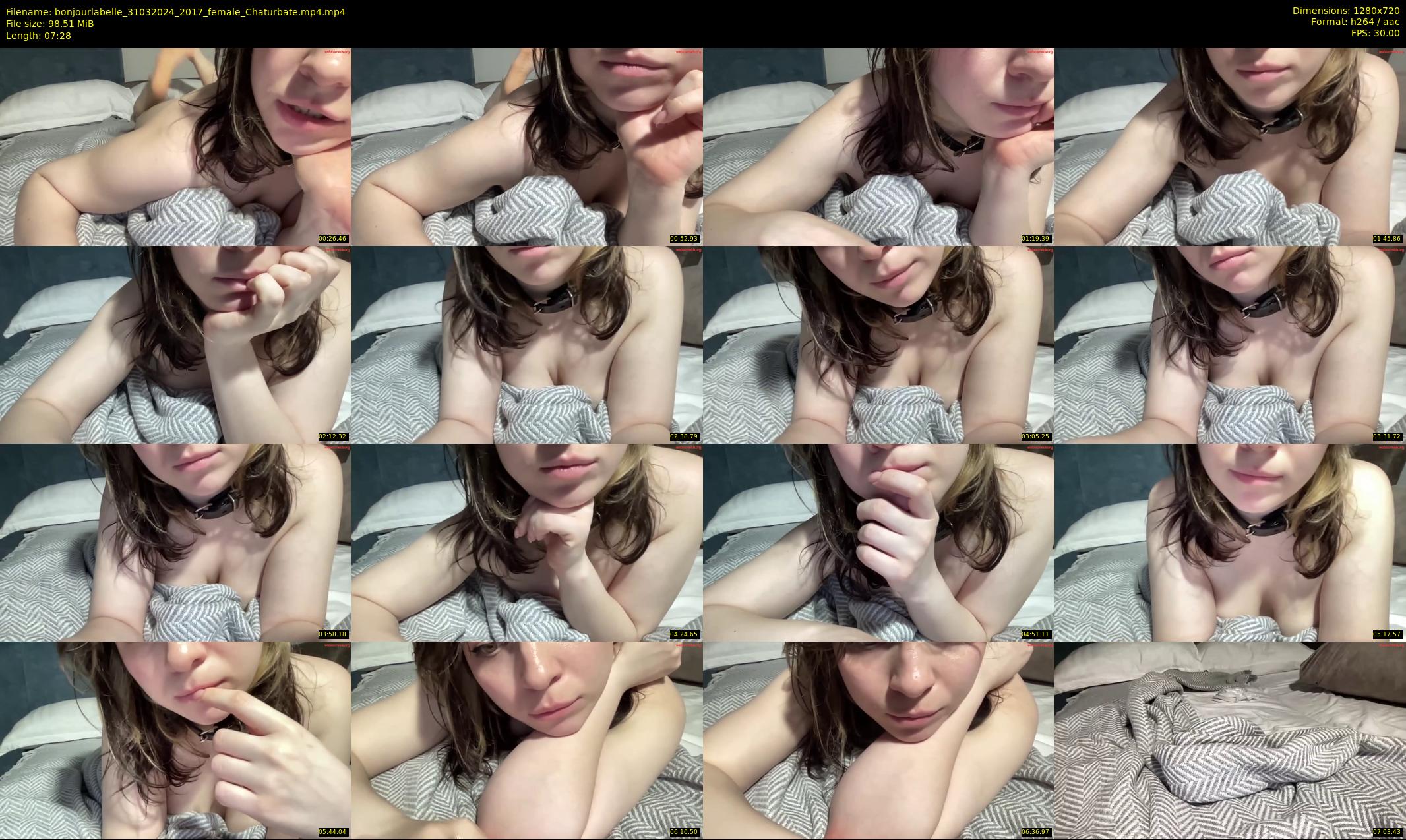 bonjourlabelle — 8 minute Chaturbate female cam show recording, 720p, Mar 31, 2024