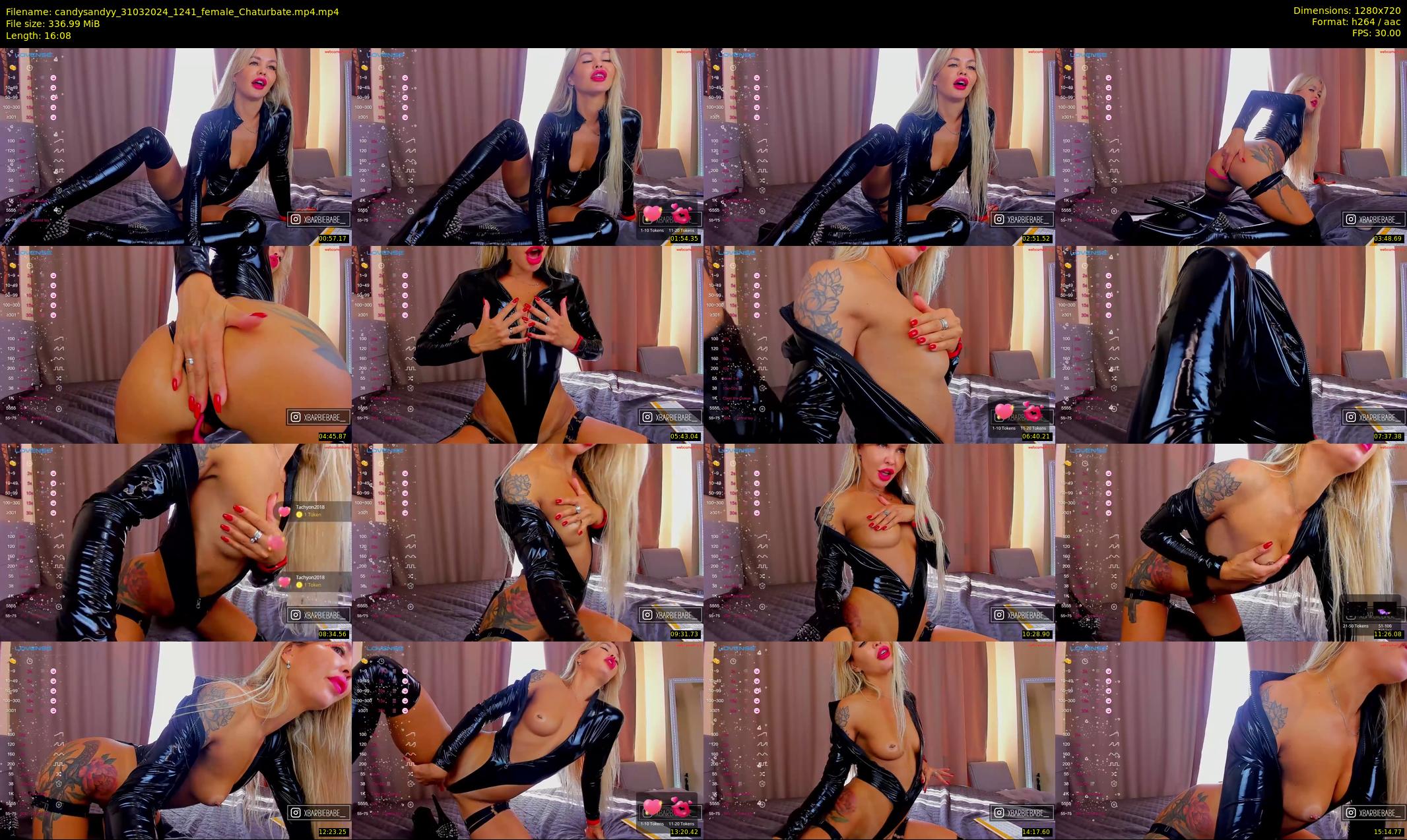 candysandyy — 17 minute Chaturbate female cam show recording, 720p, Mar 31, 2024