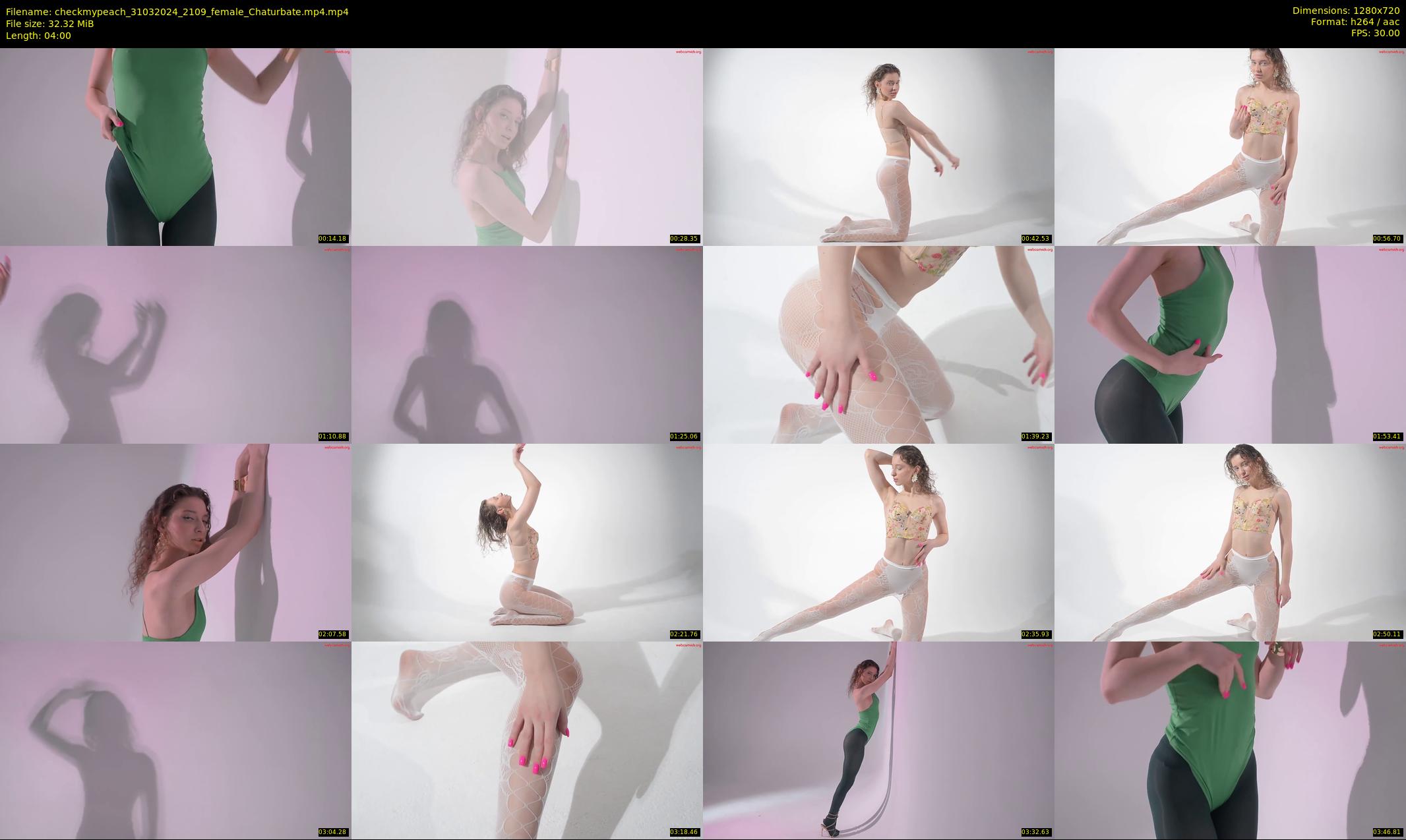 checkmypeach — 4 minute Chaturbate female cam show recording, 720p, Mar 31, 2024