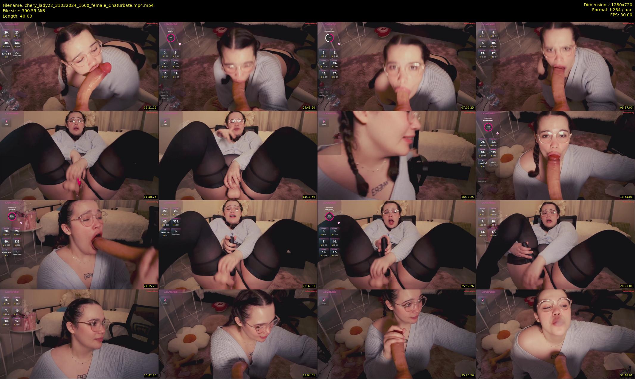 chery_lady22 — 40 minute Chaturbate female cam show recording, 720p, Mar 31, 2024
