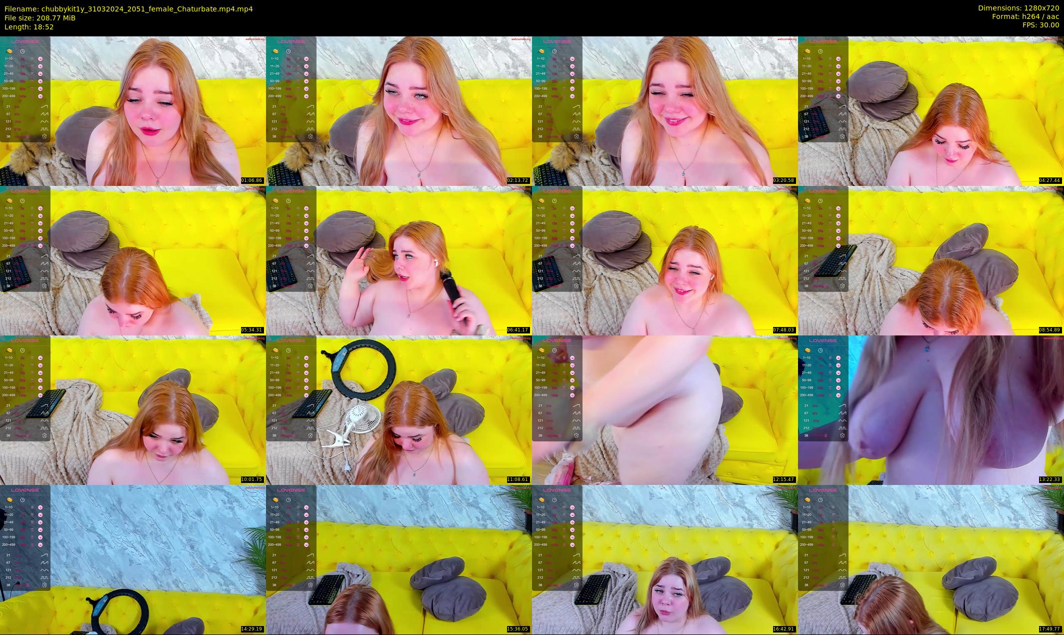 chubbykit1y — 19 minute Chaturbate female cam show recording, 720p, Mar 31, 2024