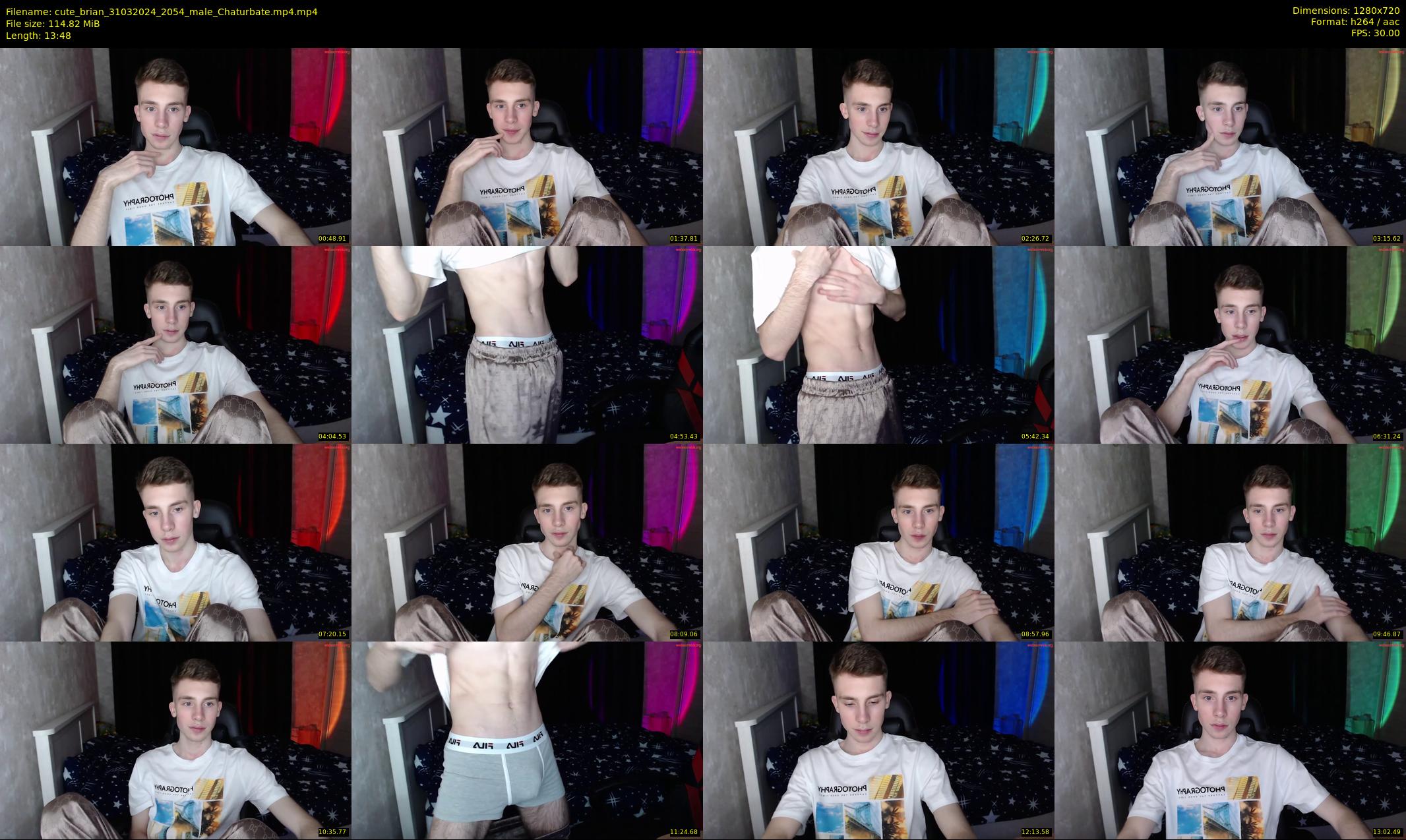 cute_brian — 14 minute Chaturbate male cam show recording, 720p, Mar 31, 2024