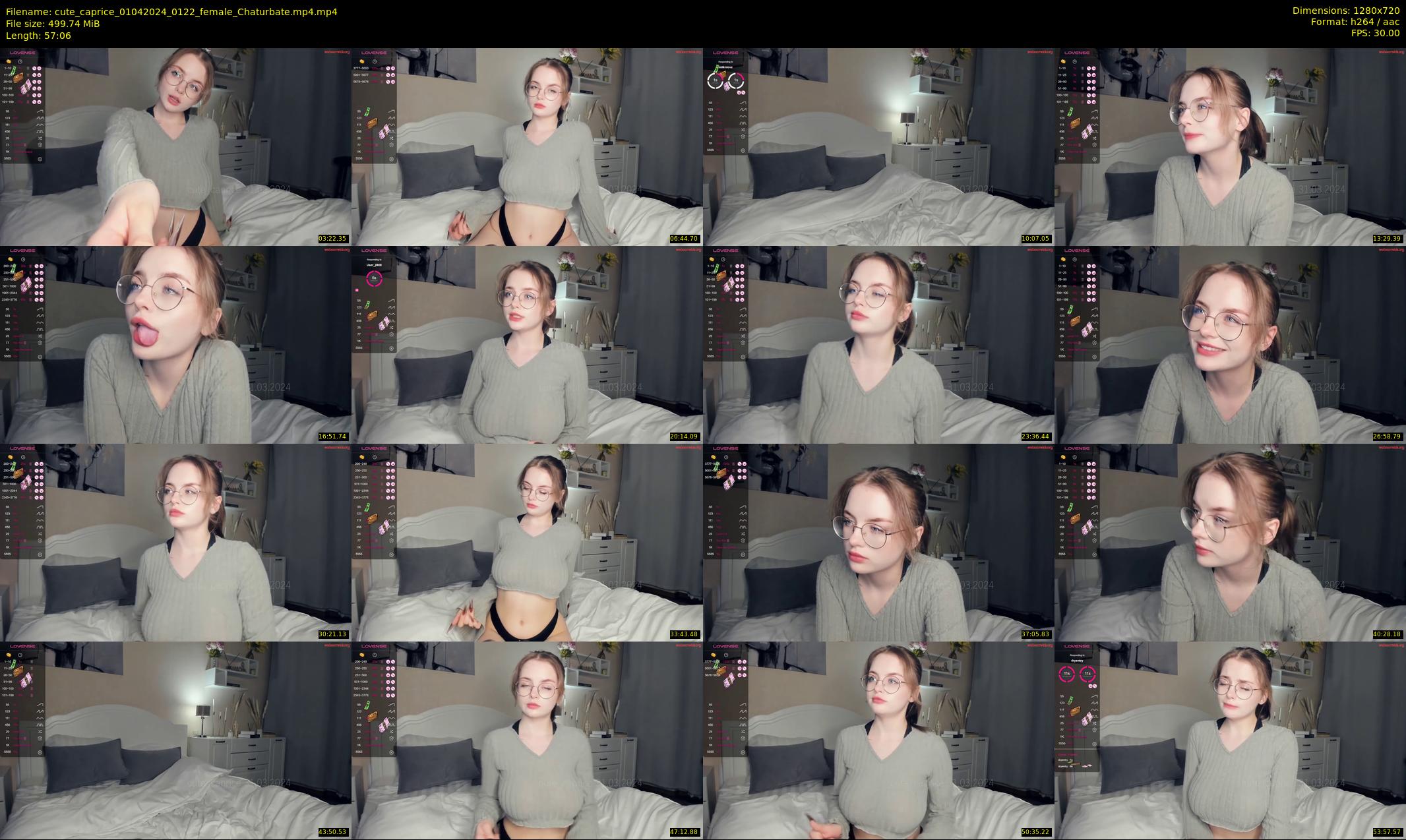 cute_caprice — 58 minute Chaturbate female cam show recording, 720p, Apr 1, 2024