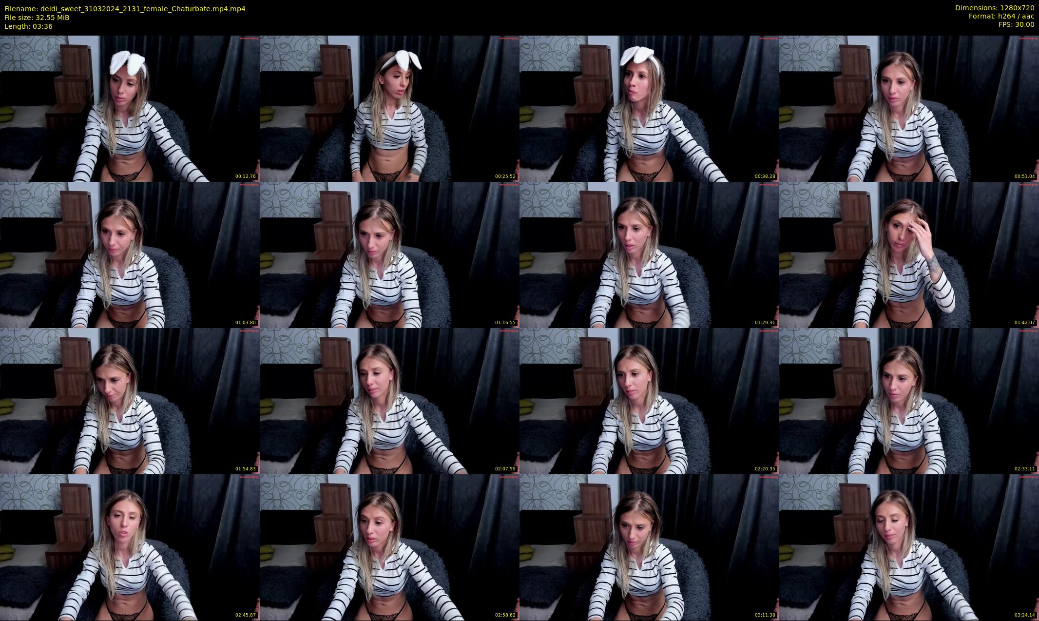 deidi_sweet — 4 minute Chaturbate female cam show recording, 720p, Mar 31, 2024