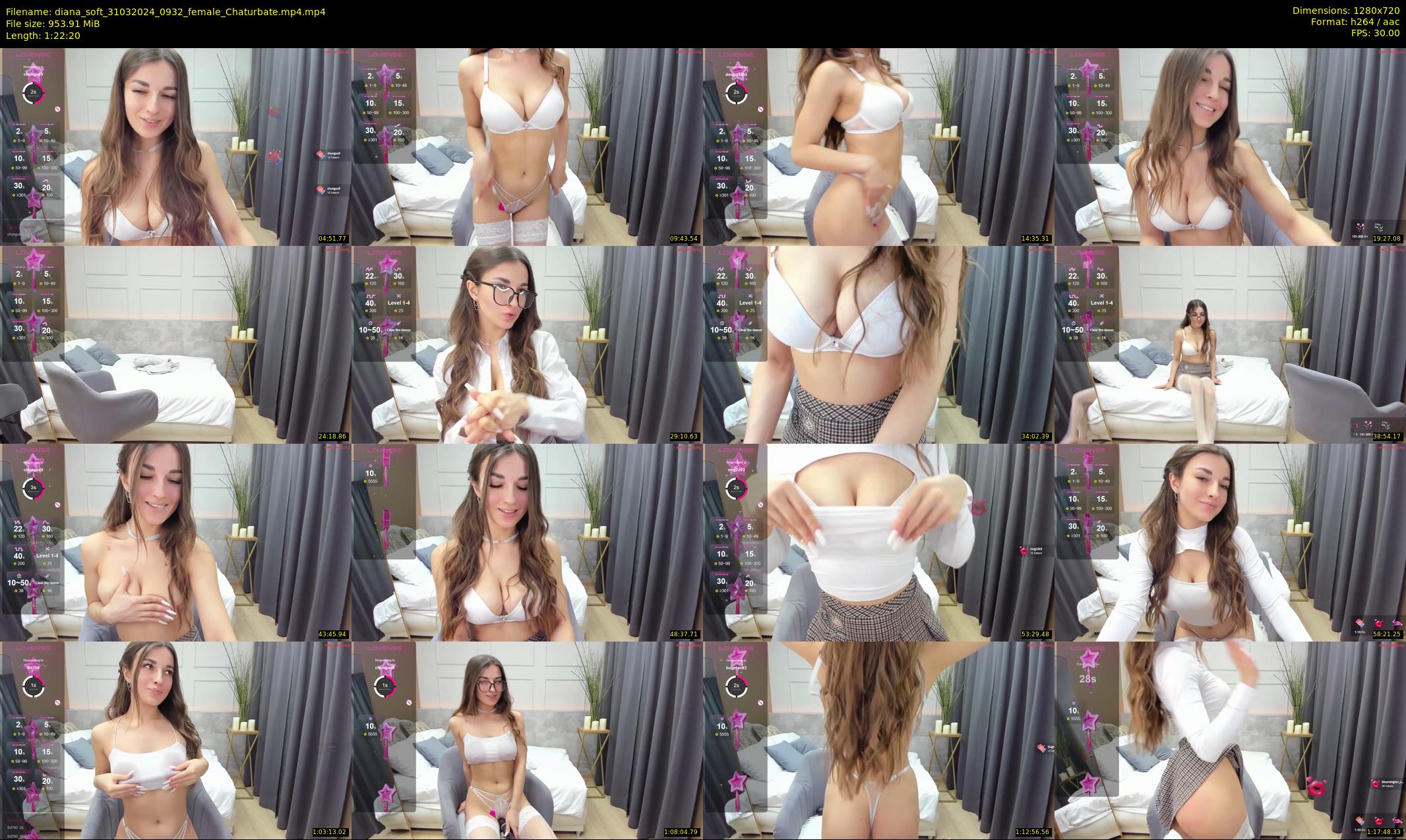 diana_soft — 83 minute Chaturbate female cam show recording, 720p, Mar 31, 2024