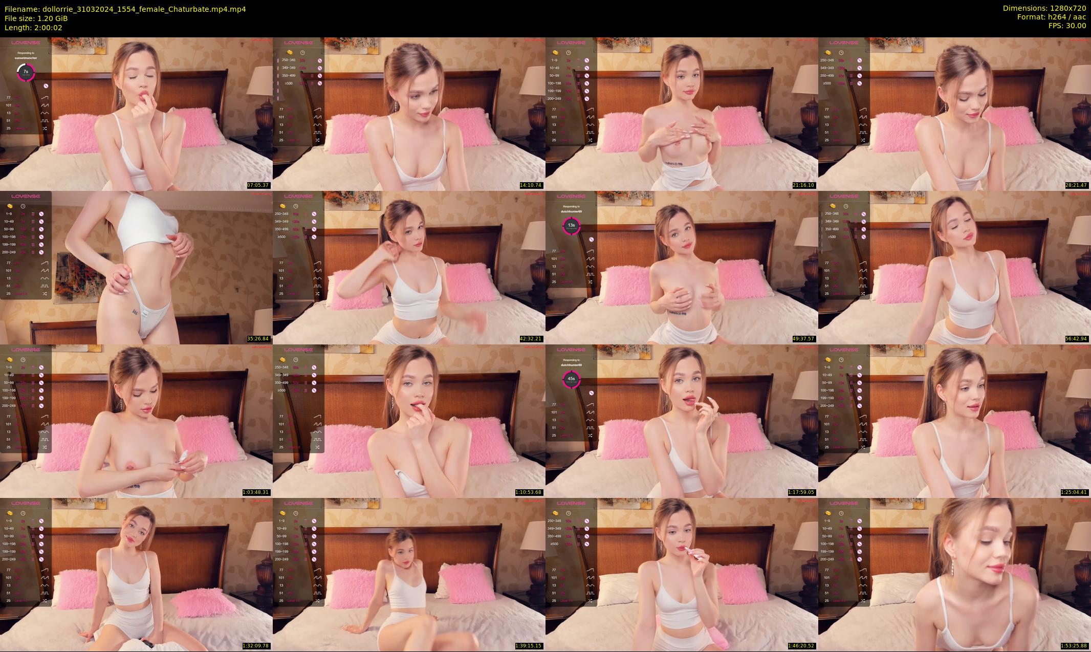 dollorrie — 121 minute Chaturbate couple cam show recording, 720p, Mar 31, 2024