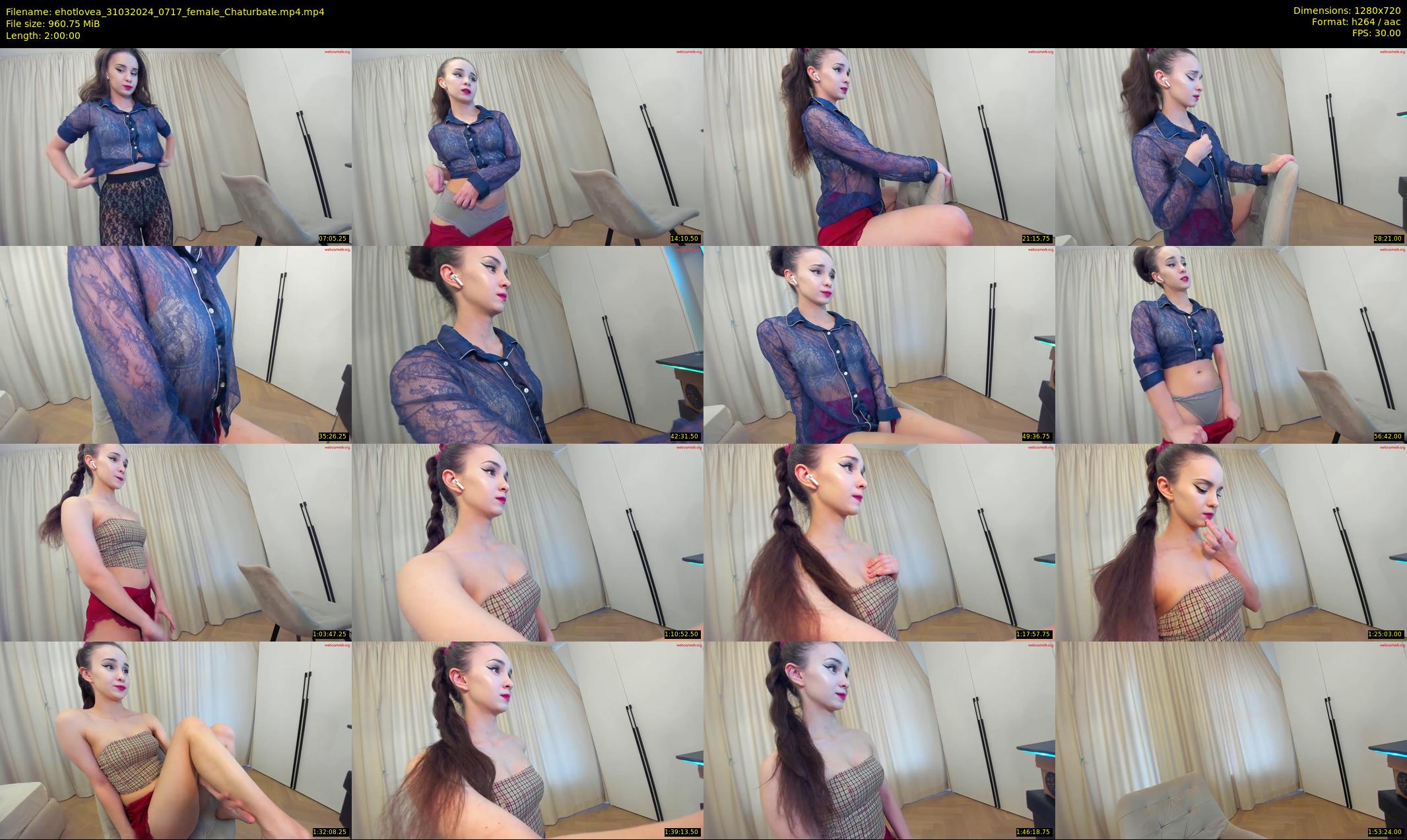 ehotlovea — 120 minute Chaturbate female cam show recording, 720p, Mar 31, 2024