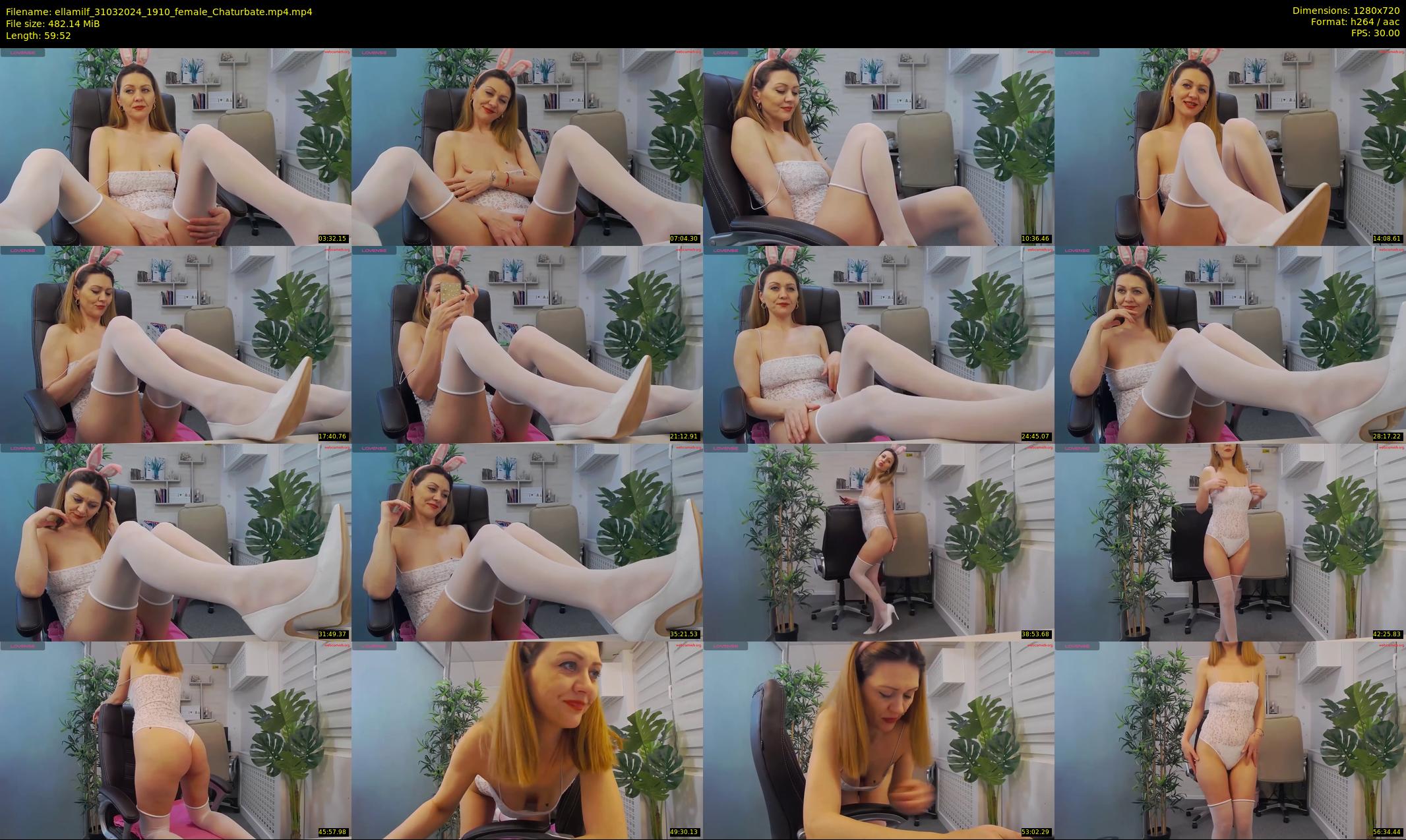 ellamilf — 60 minute Chaturbate female cam show recording, 720p, Mar 31, 2024