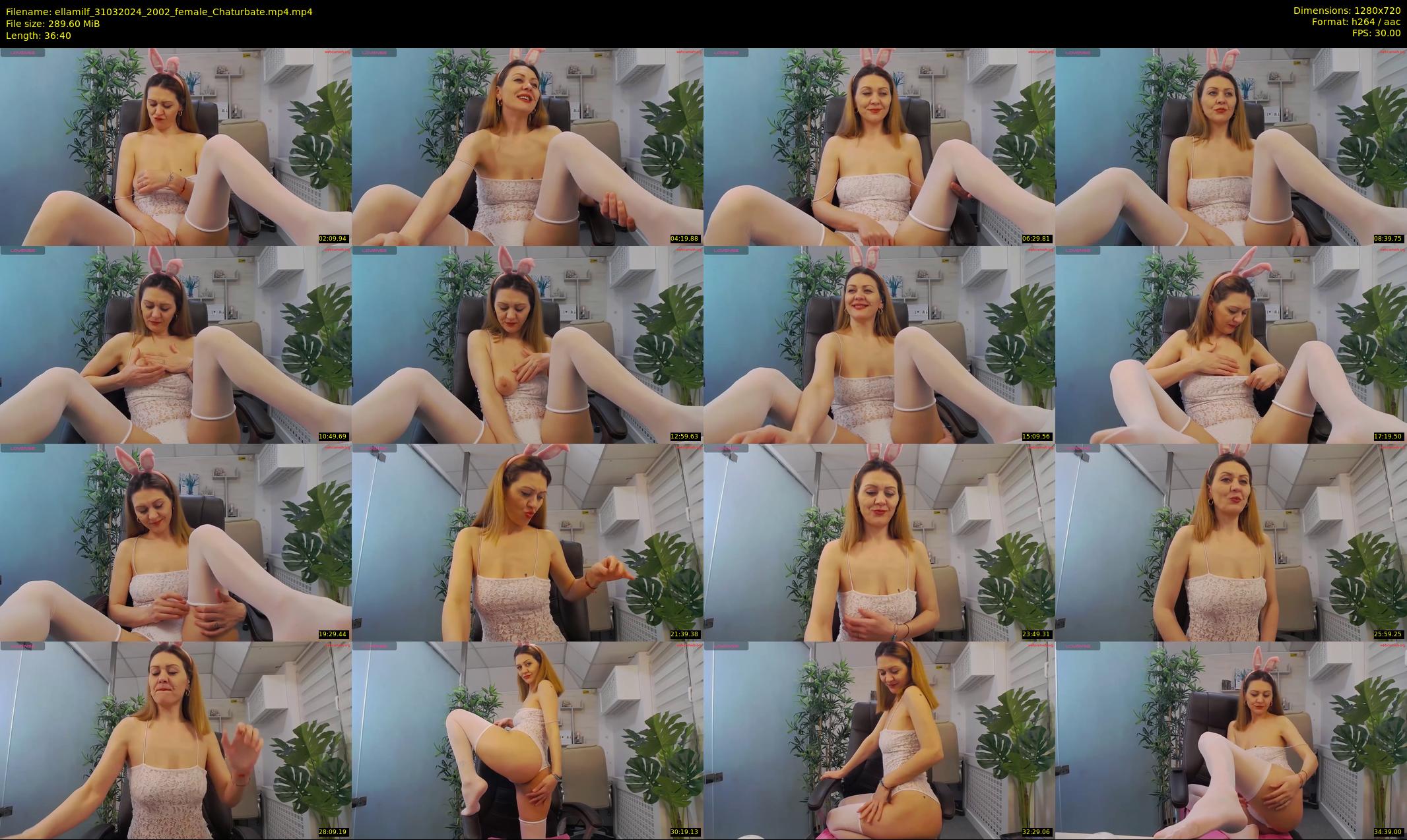 ellamilf — 37 minute Chaturbate female cam show recording, 720p, Mar 31, 2024
