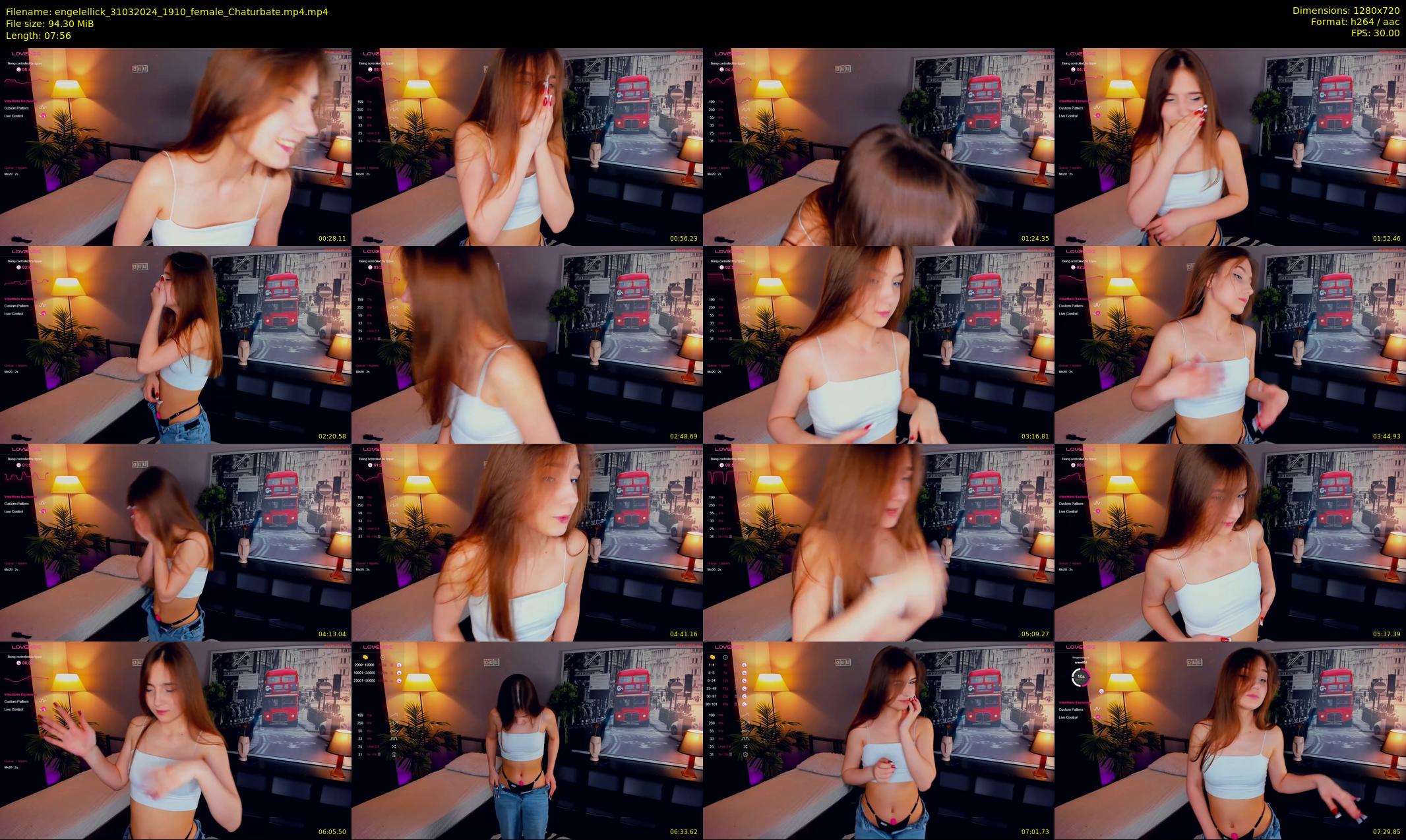 engelellick — 8 minute Chaturbate female cam show recording, 720p, Mar 31, 2024