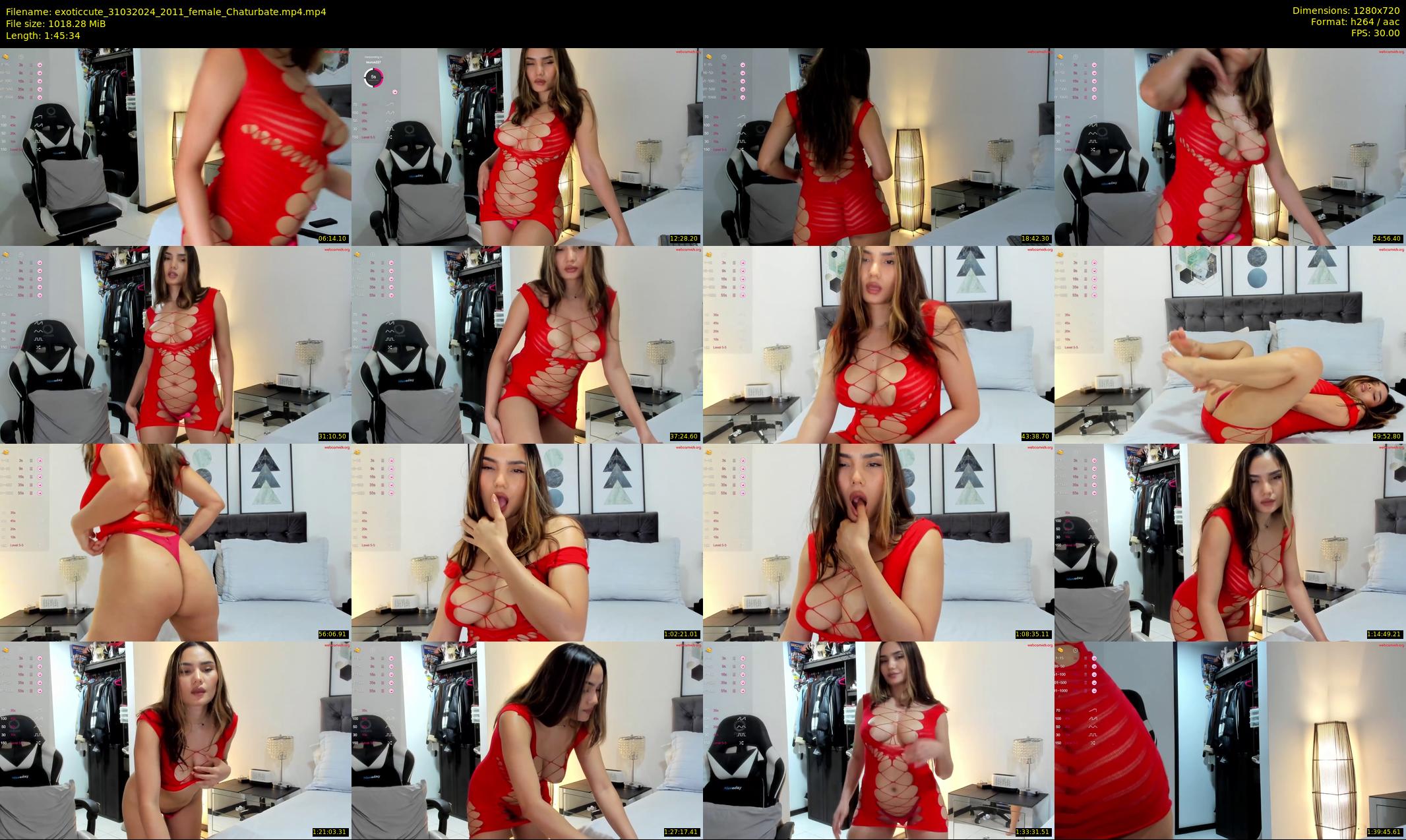 exoticcute — 106 minute Chaturbate female cam show recording, 720p, Mar 31, 2024