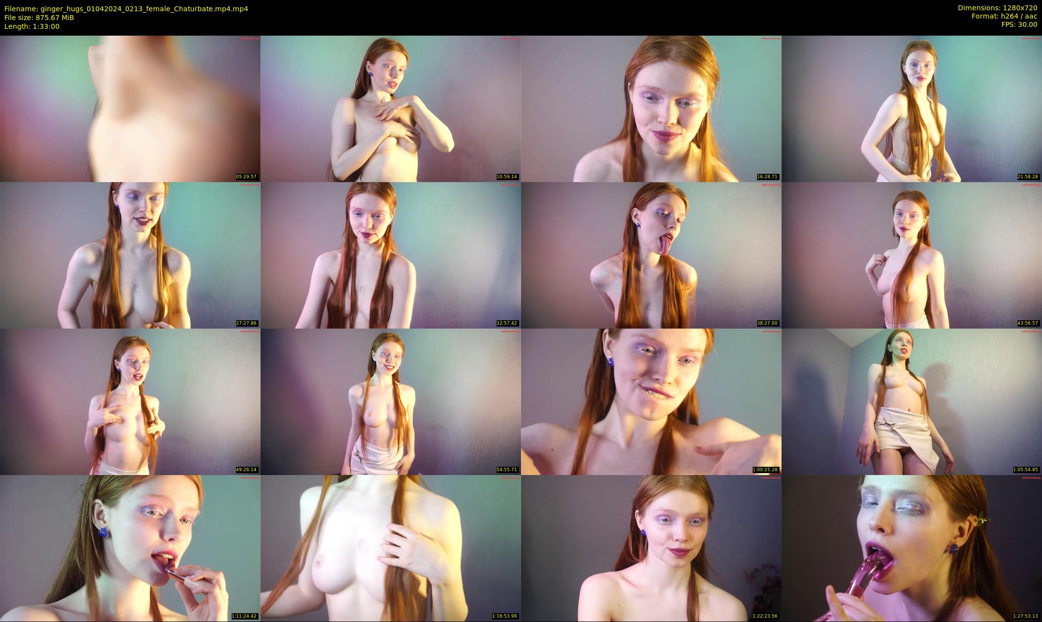 ginger_hugs — 93 minute Chaturbate female cam show recording, 720p, Apr 1, 2024