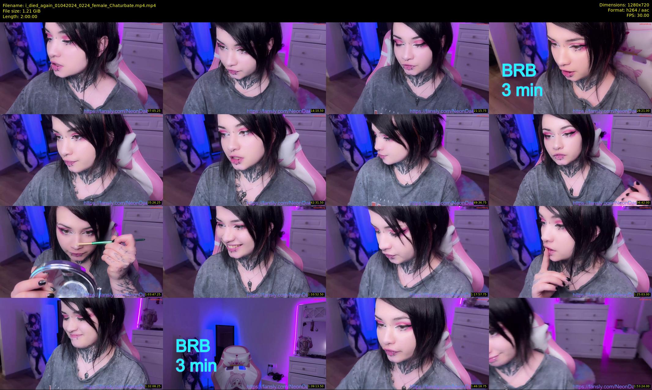 i_died_again — 120 minute Chaturbate female cam show recording, 720p, Apr 1, 2024