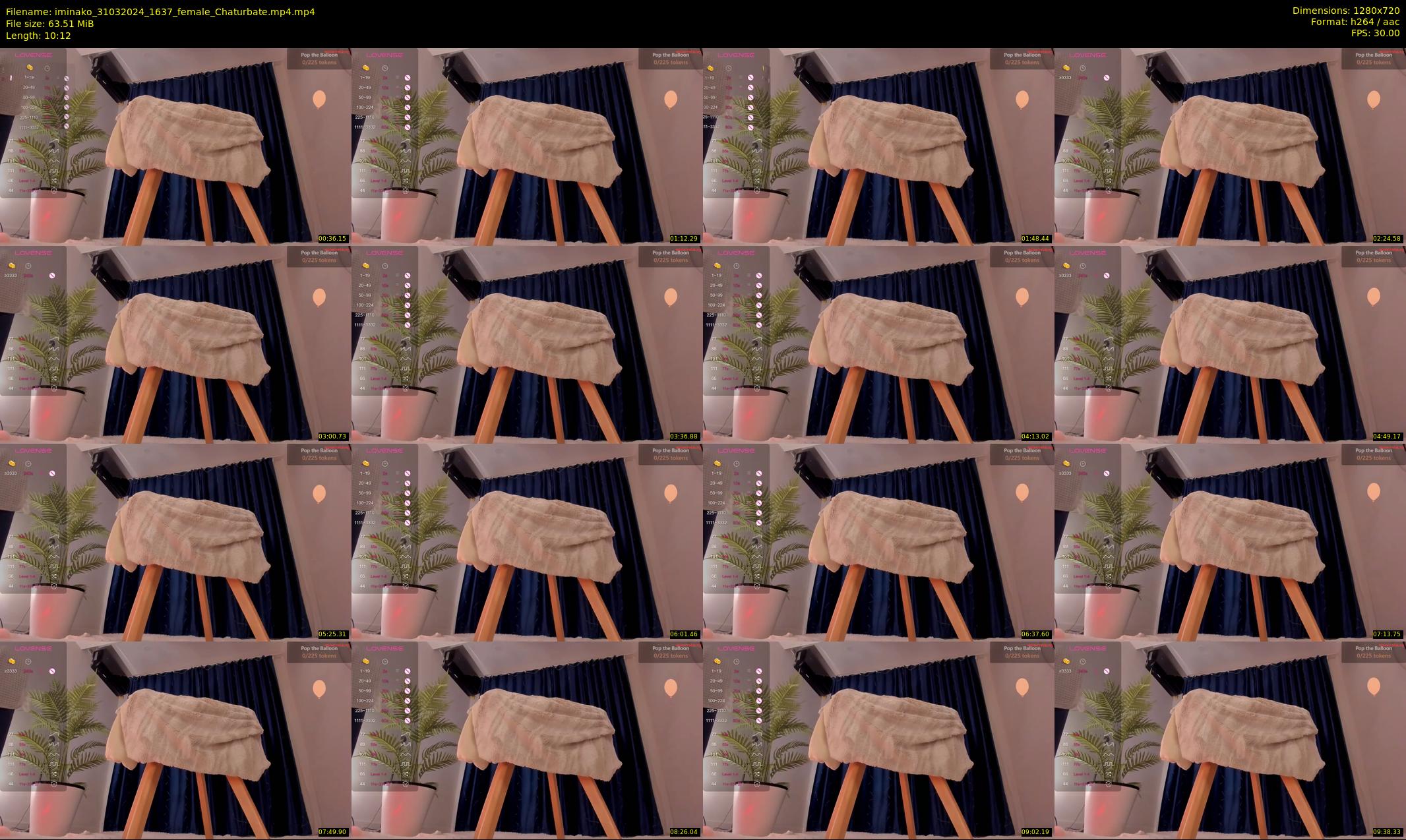 iminako — 11 minute Chaturbate female cam show recording, 720p, Mar 31, 2024