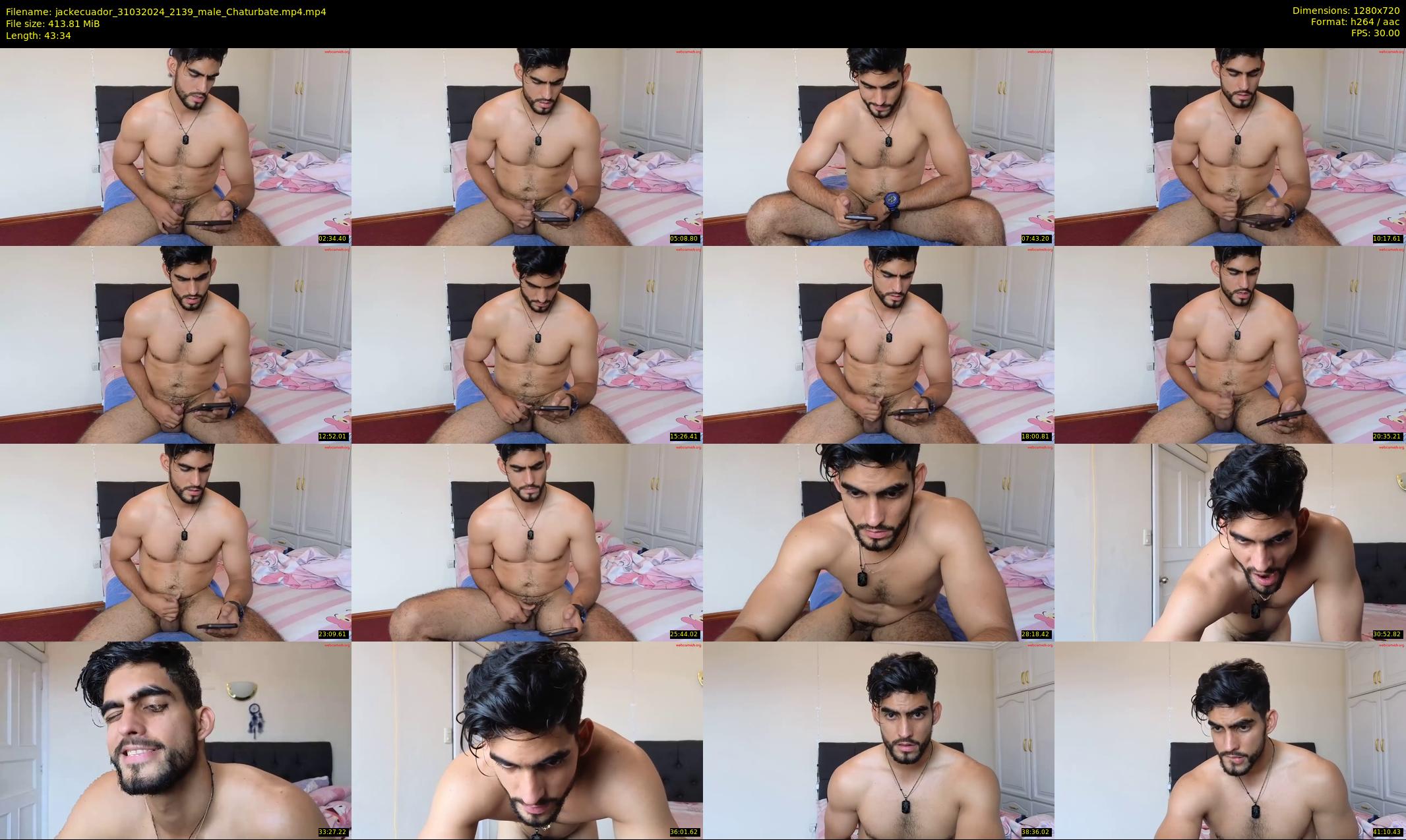 jackecuador — 44 minute Chaturbate male cam show recording, 720p, Mar 31, 2024