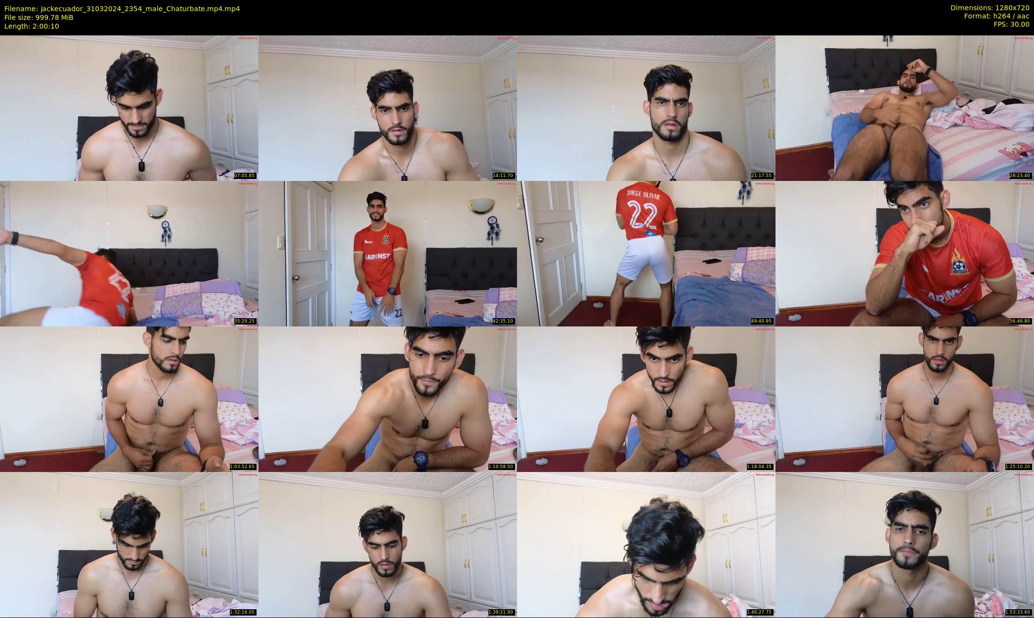 jackecuador — 121 minute Chaturbate male cam show recording, 720p, Mar 31, 2024